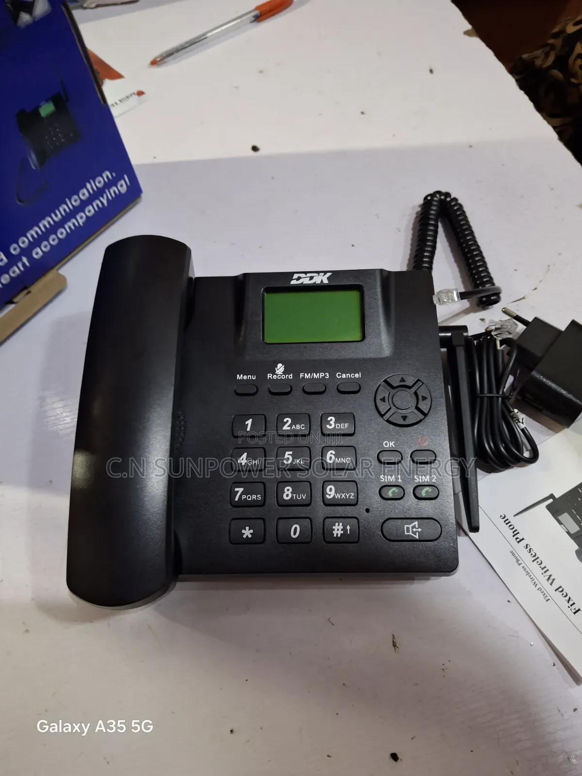 DDK 995+ Dual Sim GSM Fixed Wireless Phone