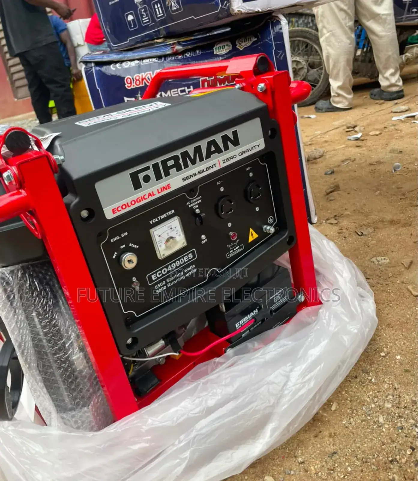 Original 5.5kva Firman Generator Less Nosiy  Copper Coil