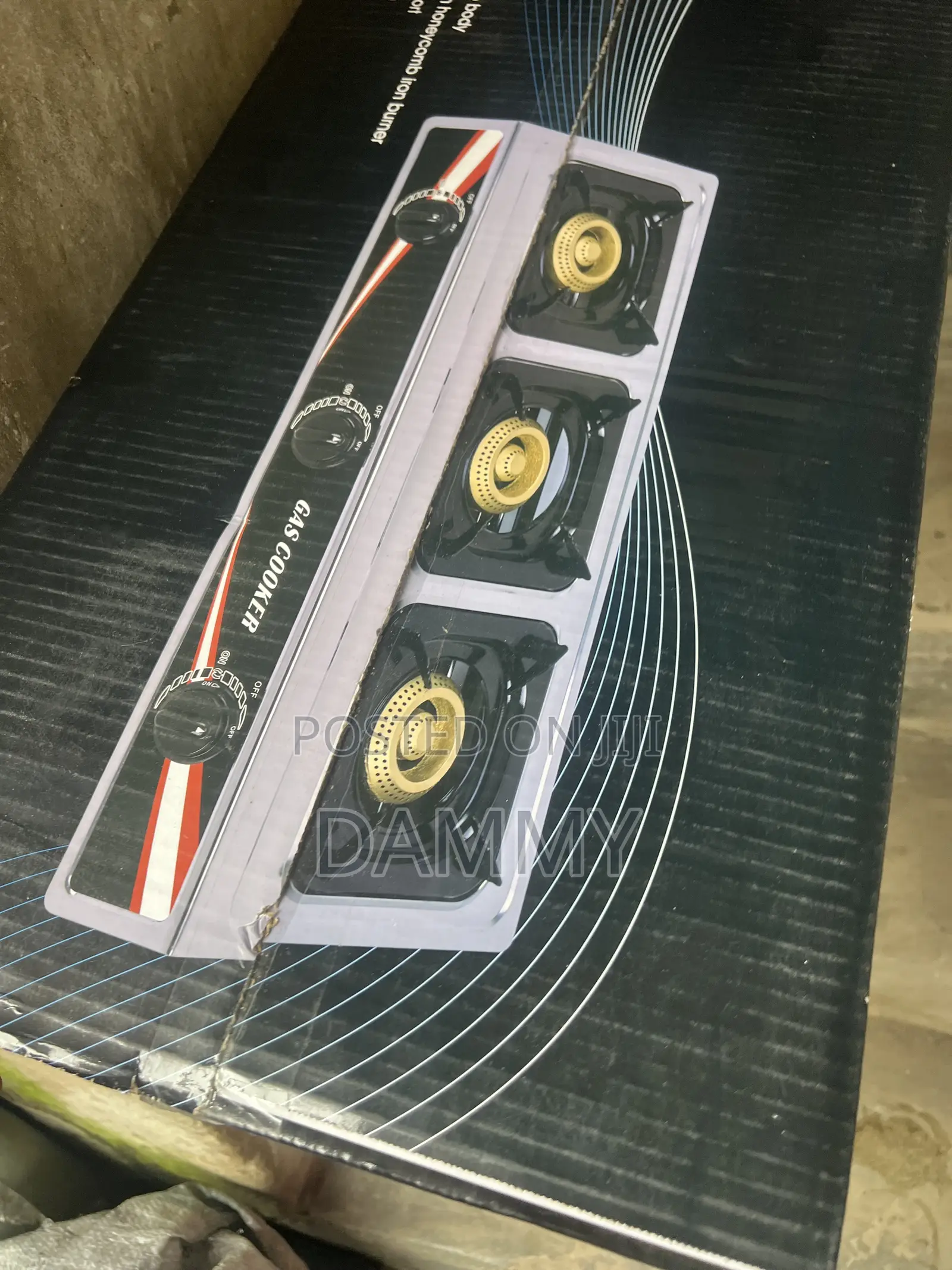 Original 3-Burner Table-Top Gas Cooker