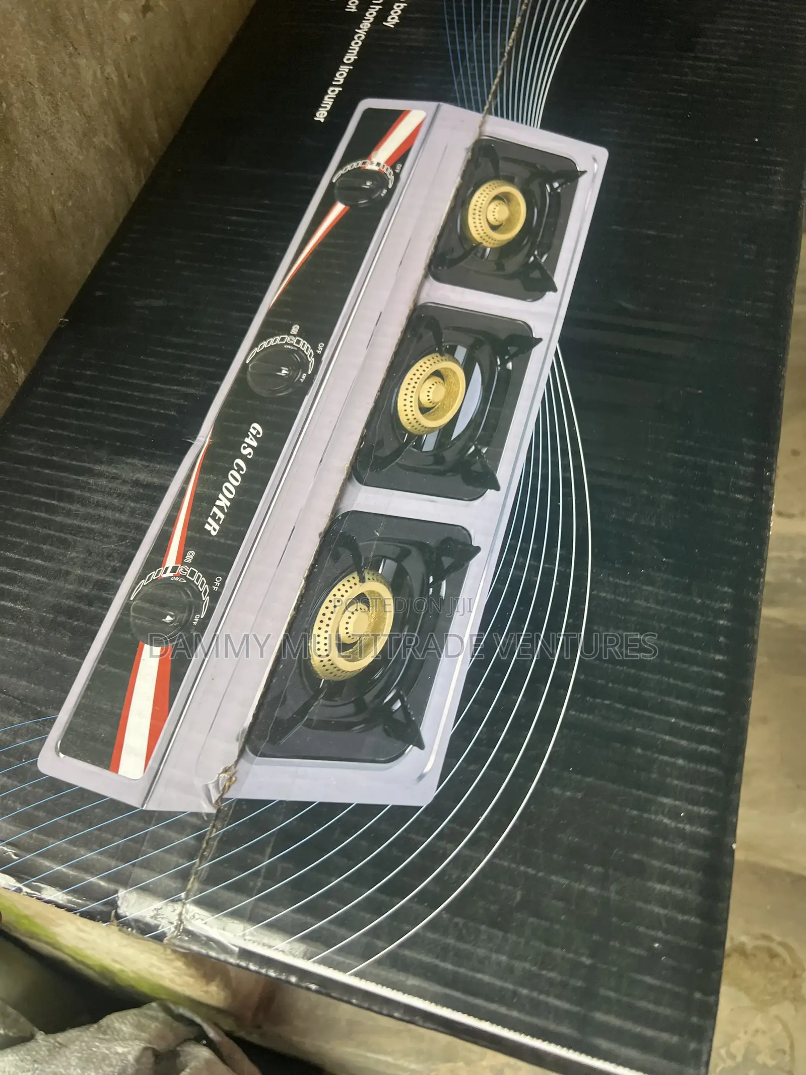 Original 3-Burner Table-Top Gas Cooker
