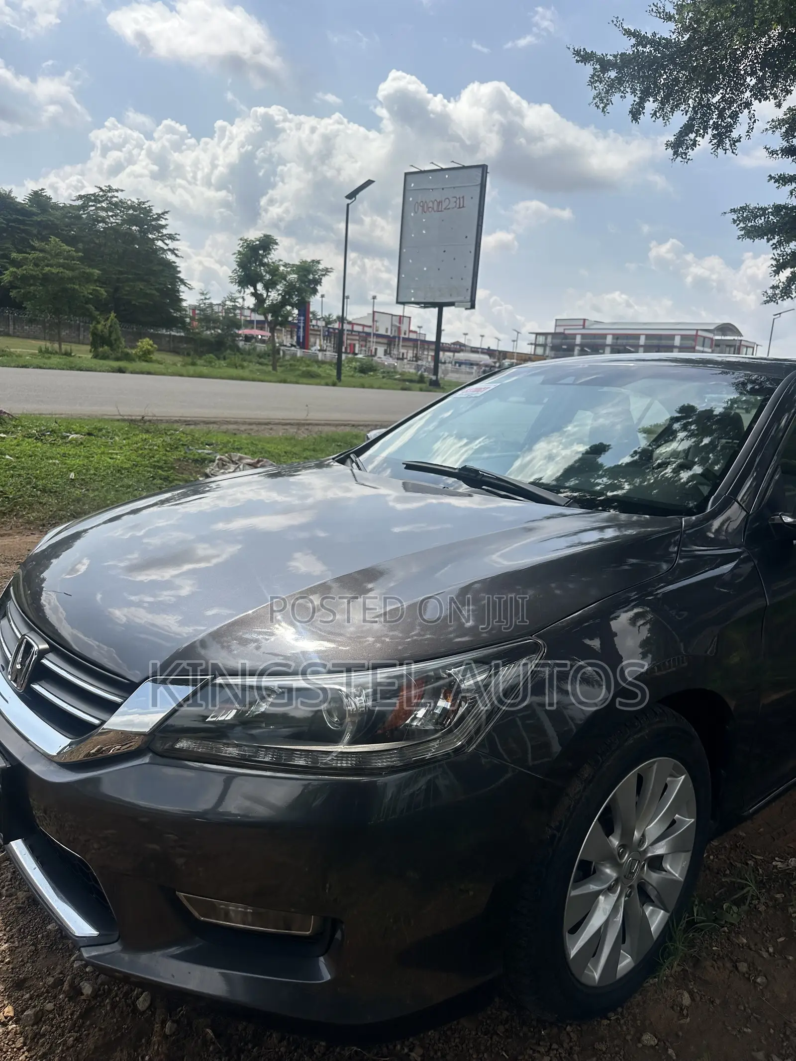 Honda Accord EX-L 4dr Sedan (2.4L 4cyl CVT) 2015 Gray