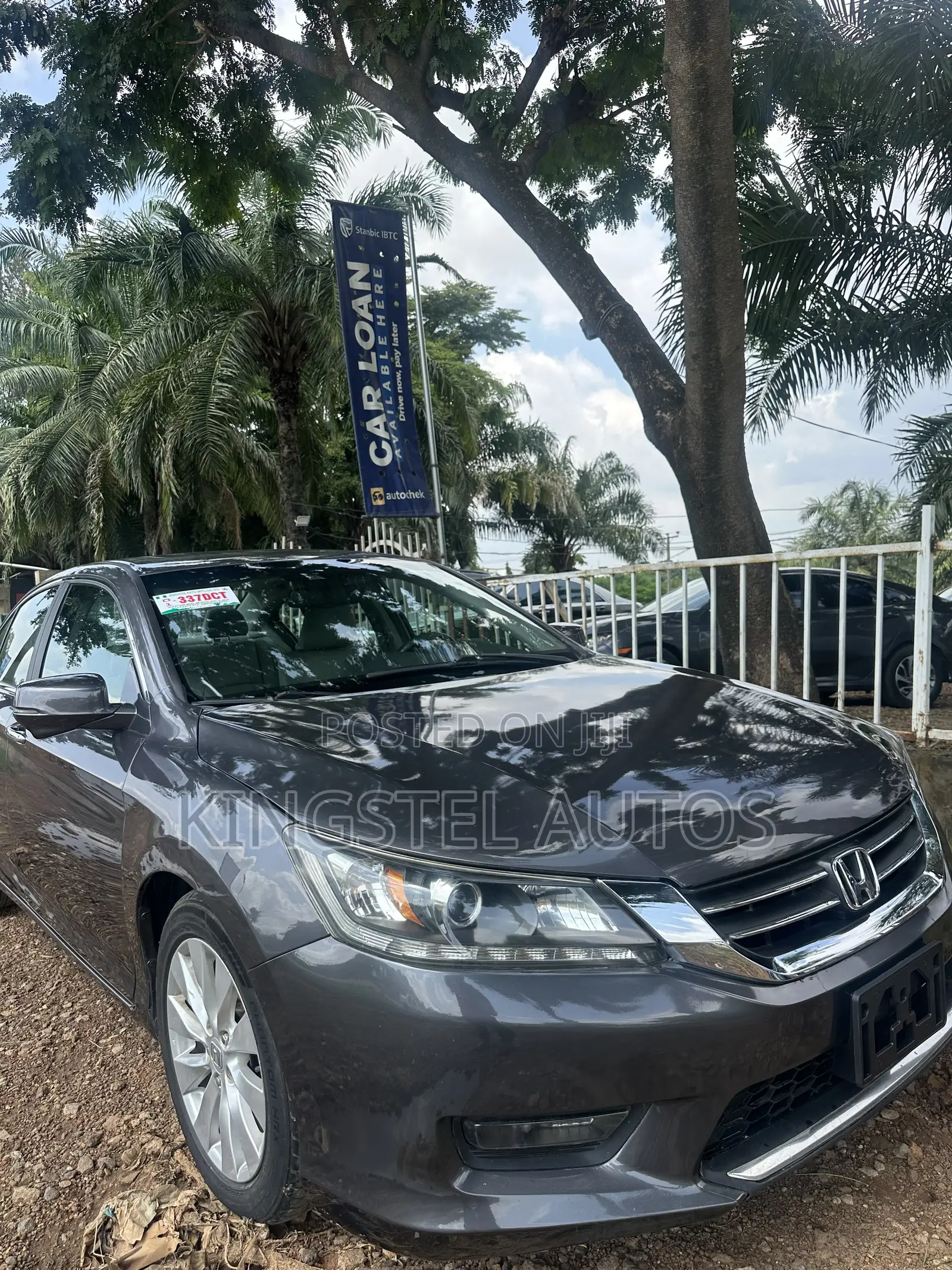 Honda Accord EX-L 4dr Sedan (2.4L 4cyl CVT) 2015 Gray