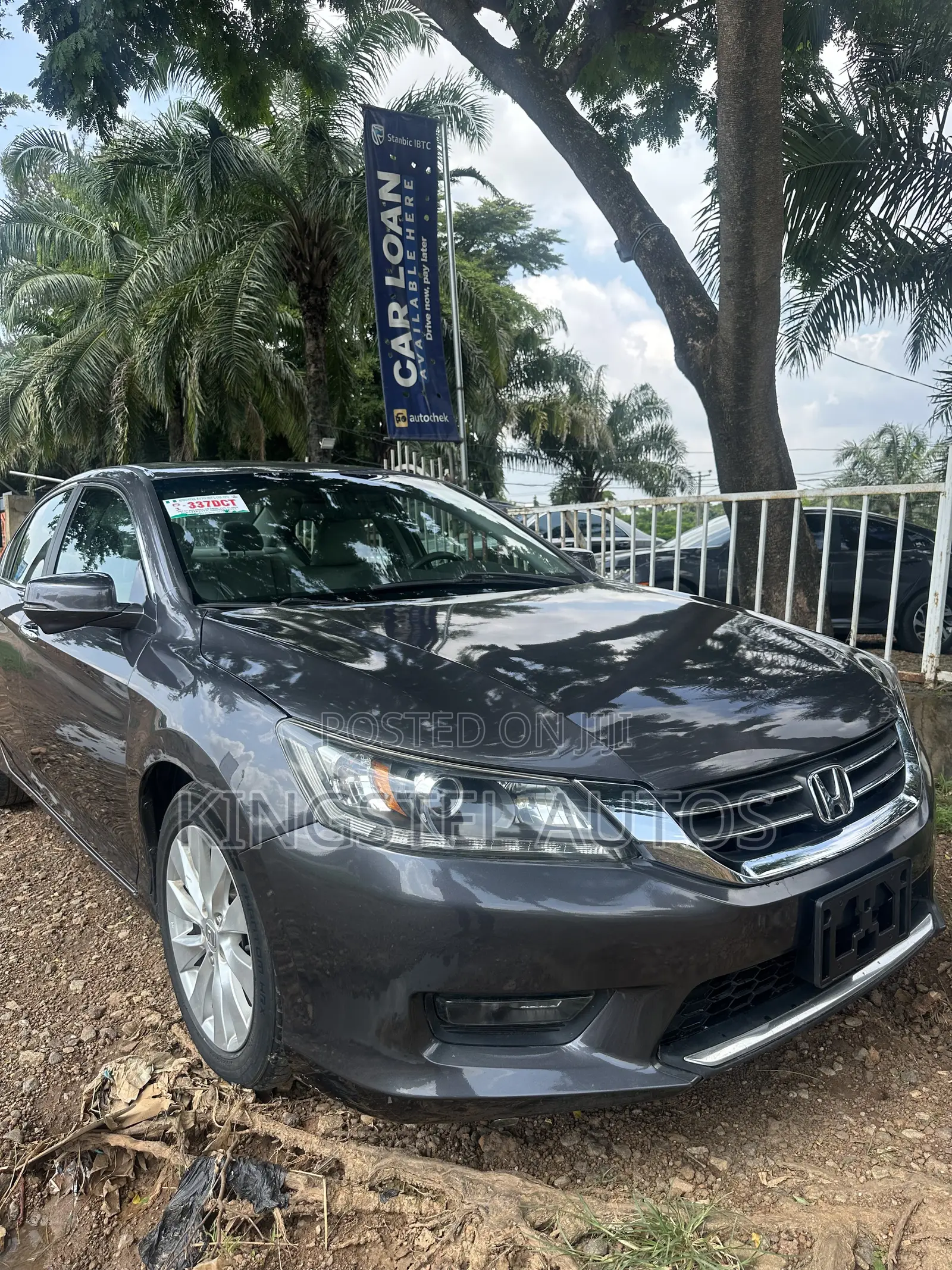Honda Accord EX-L 4dr Sedan (2.4L 4cyl CVT) 2015 Gray