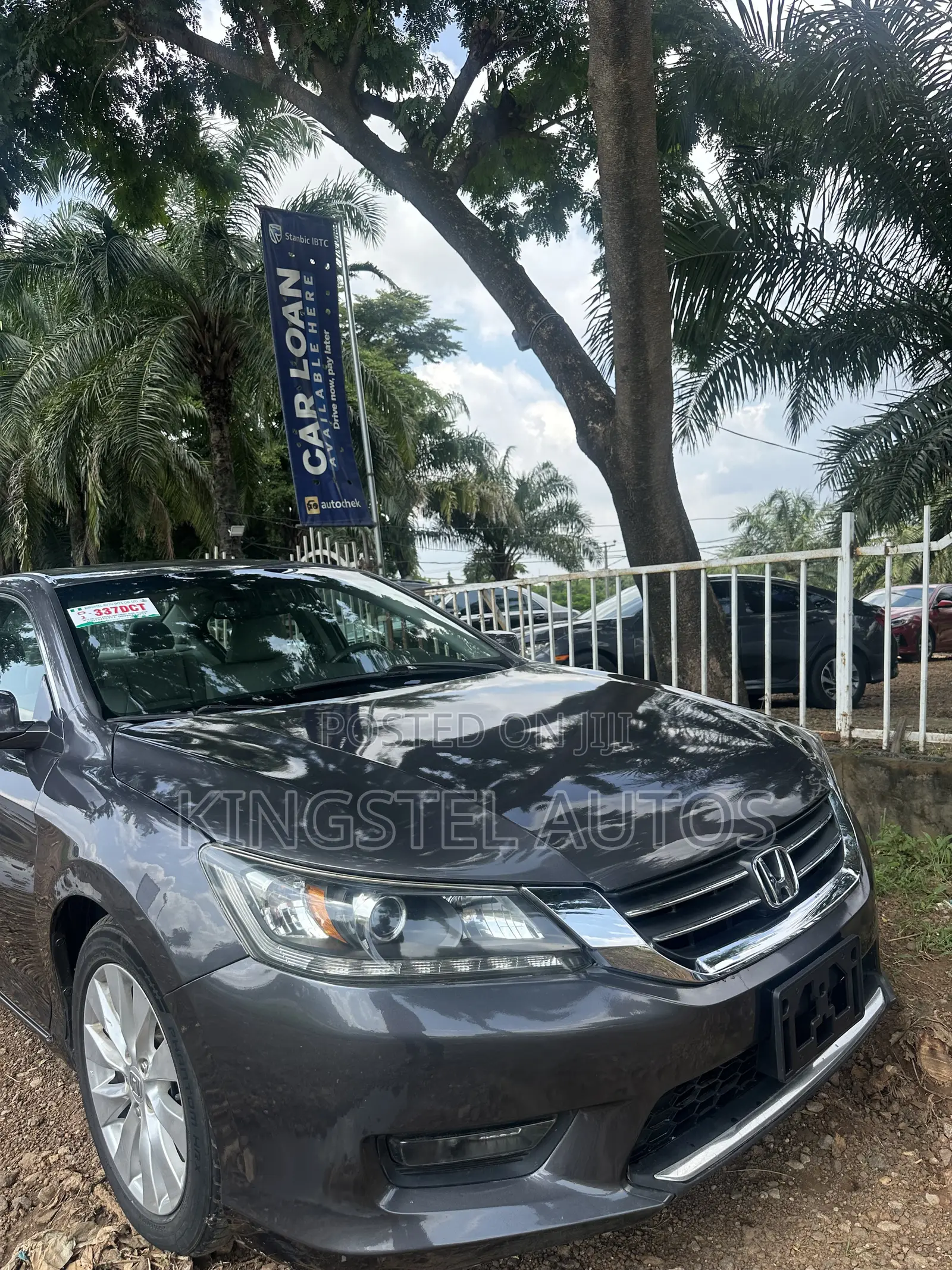 Honda Accord EX-L 4dr Sedan (2.4L 4cyl CVT) 2015 Gray