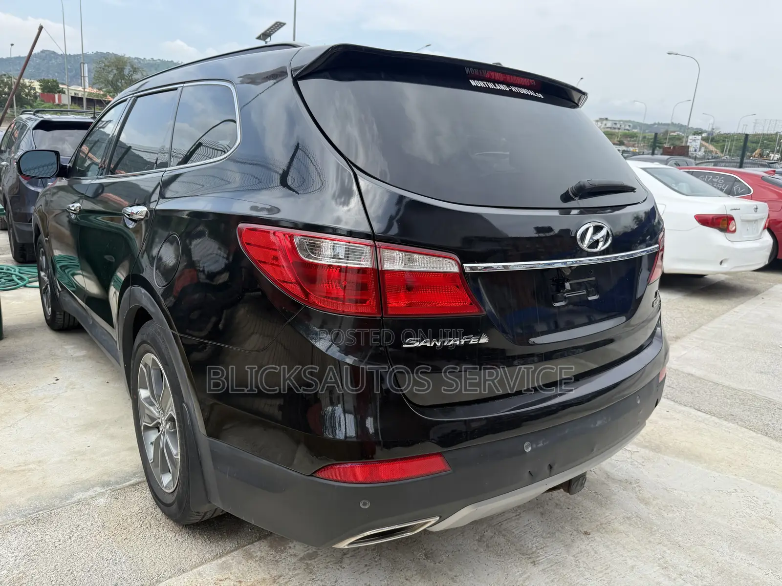 Hyundai Santa Fe Limited AWD 2016 Black