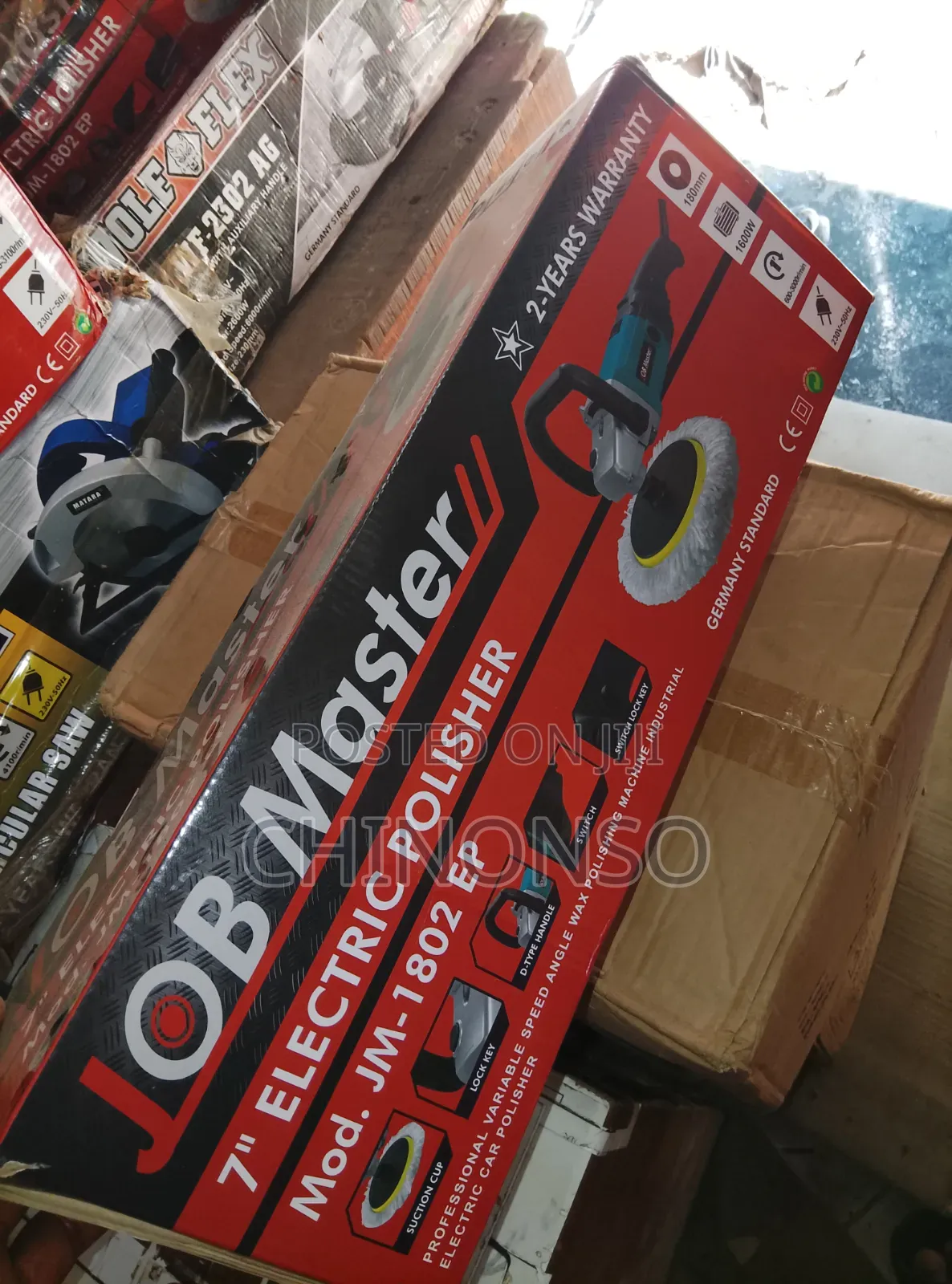 Job Master 7 Inches Electric Polisher
