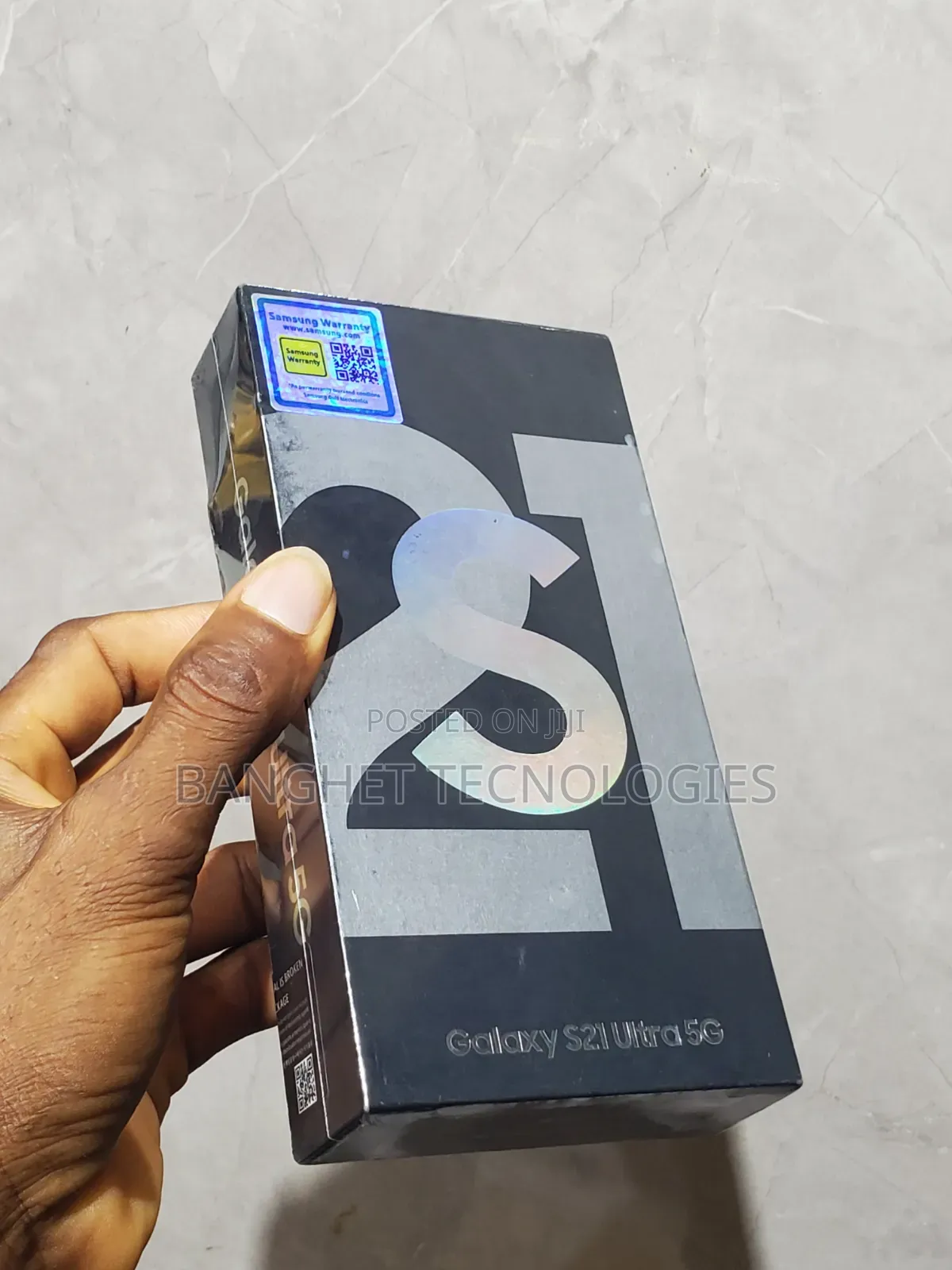 New Samsung Galaxy S21 Ultra 5G 128 GB Silver