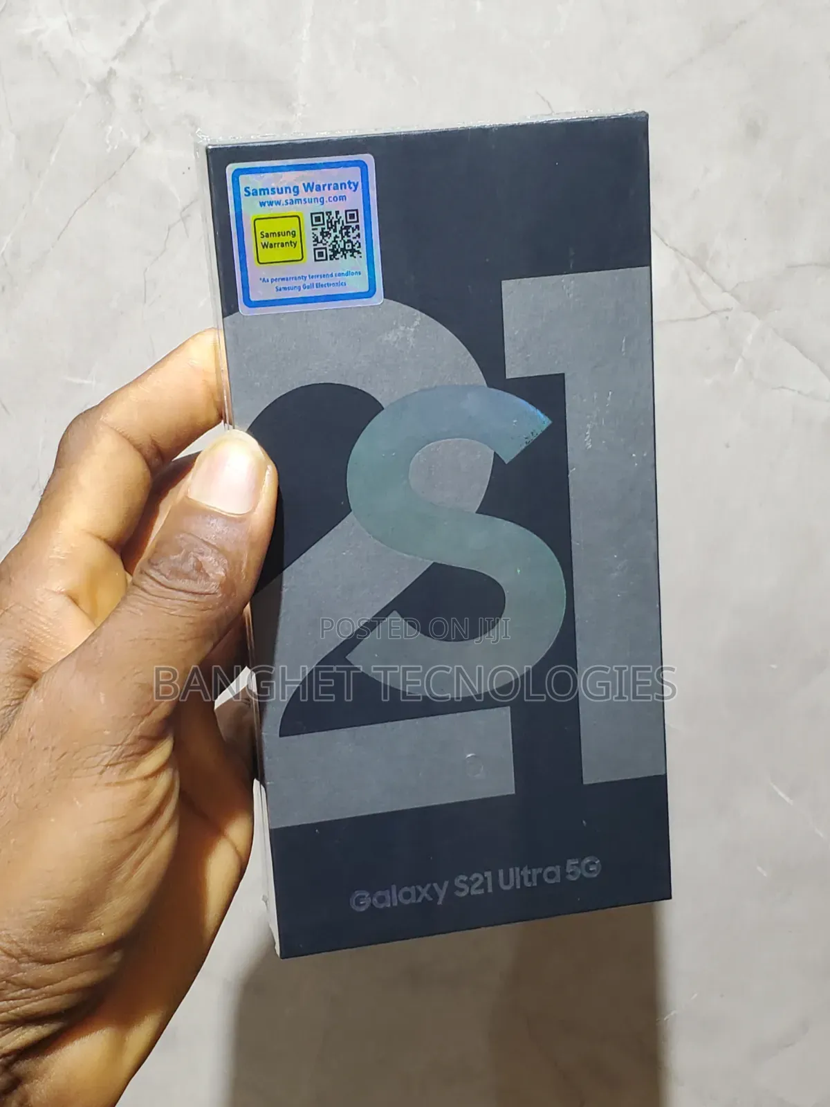 New Samsung Galaxy S21 Ultra 5G 128 GB Silver