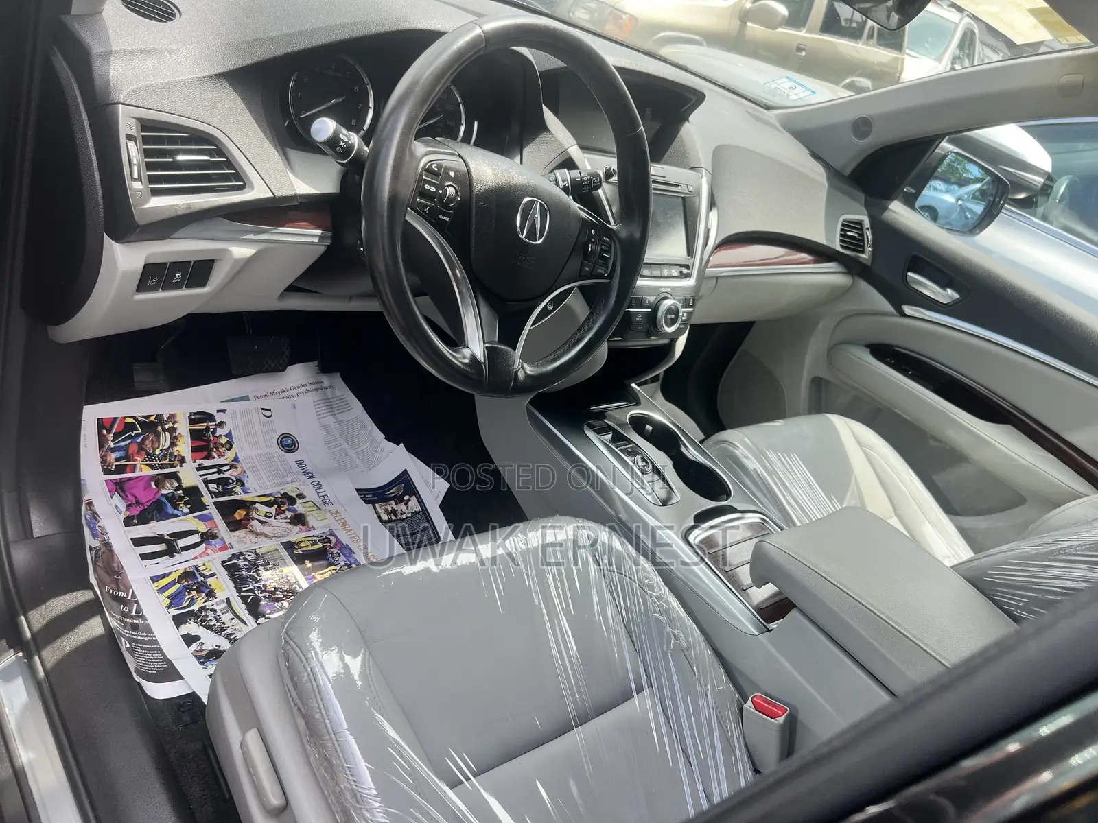 Acura MDX SH 4dr SUV AWD (3.5L 6cyl 9A) 2016 Gray