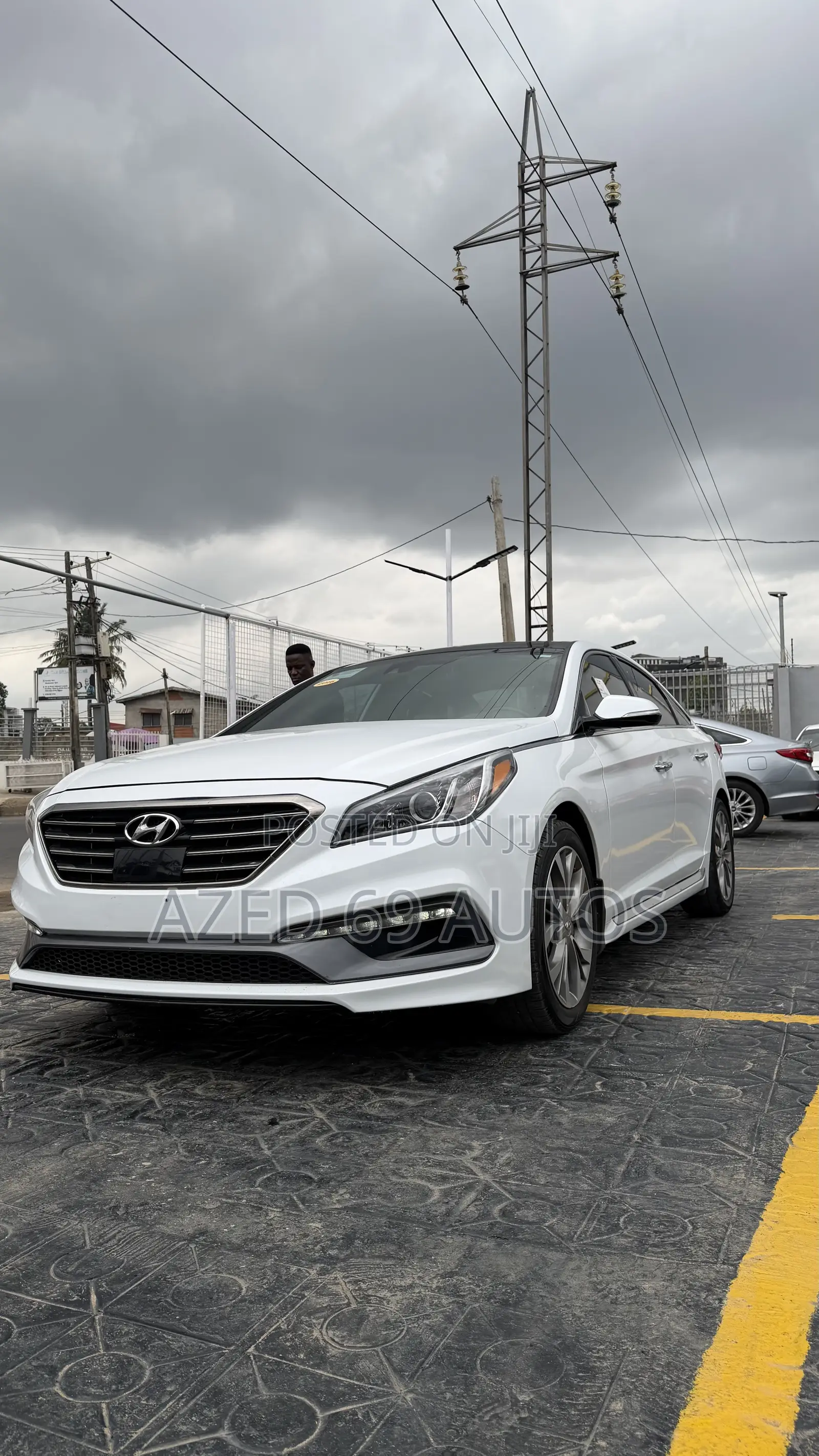 Hyundai Sonata 2015 White