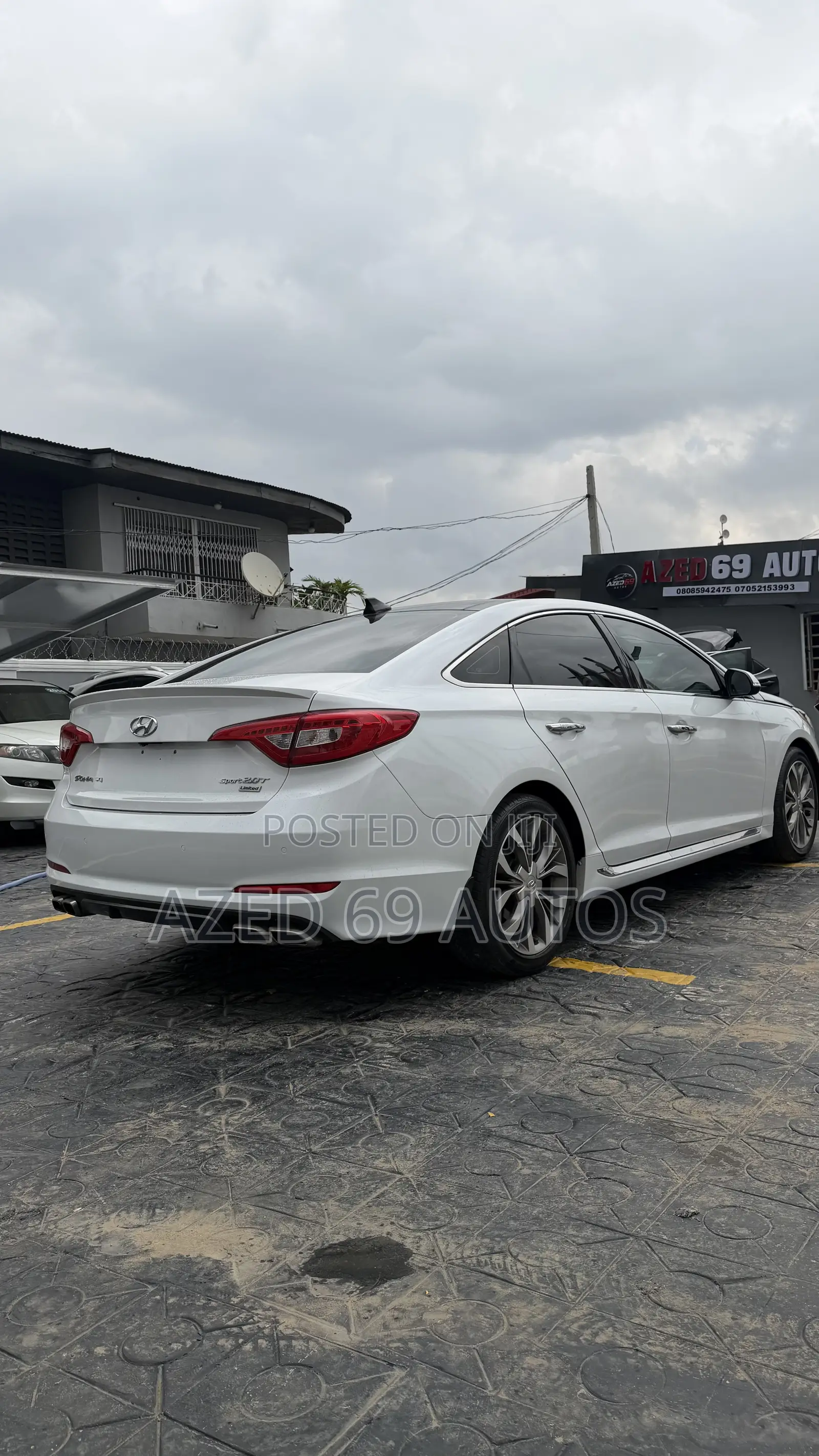 Hyundai Sonata 2015 White