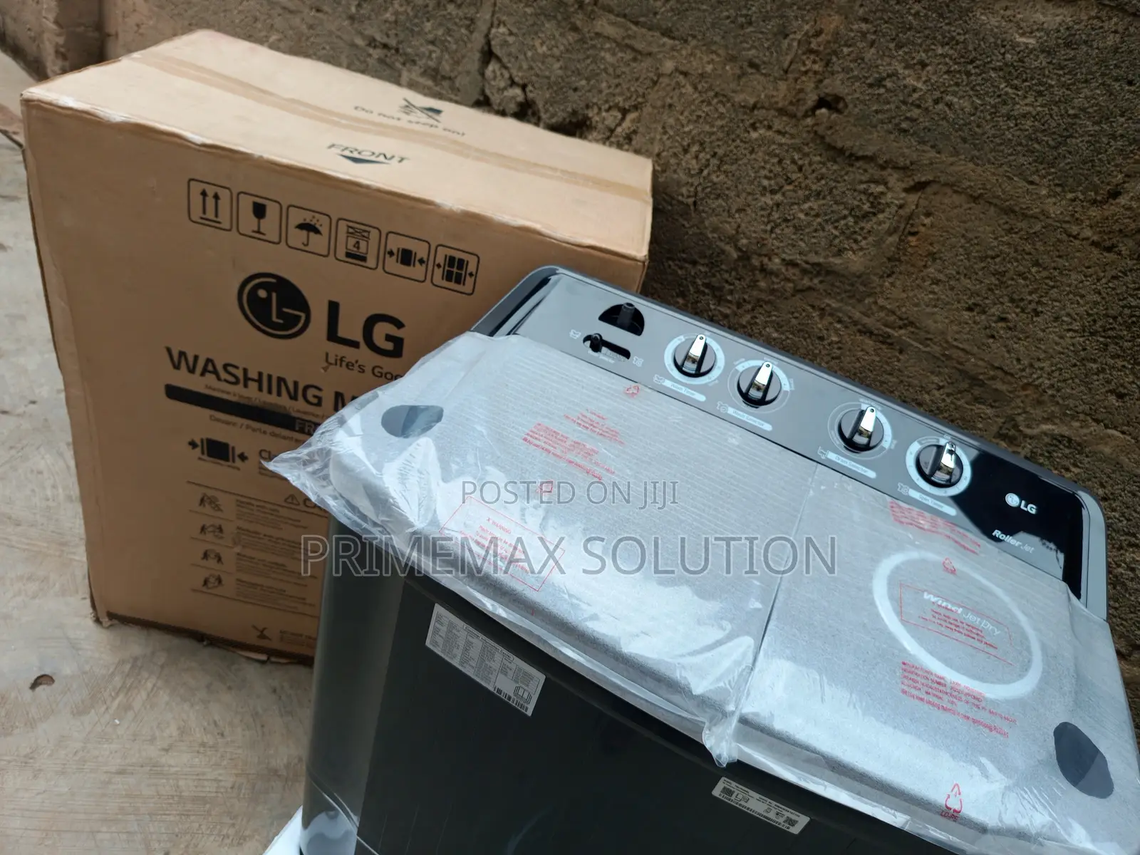 Moisture-Free Clothes Faster With Wind Jet Dry LG 9KG