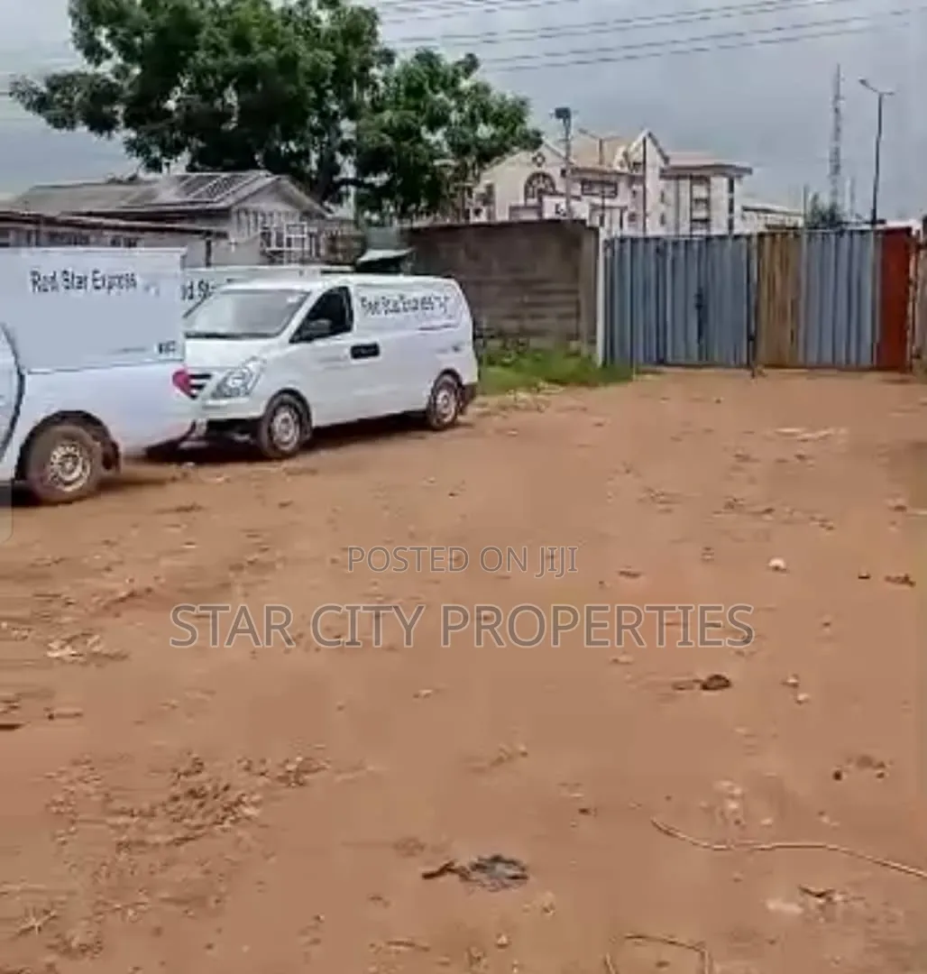 3 and Half Plots of Land Fenced Round With Gate