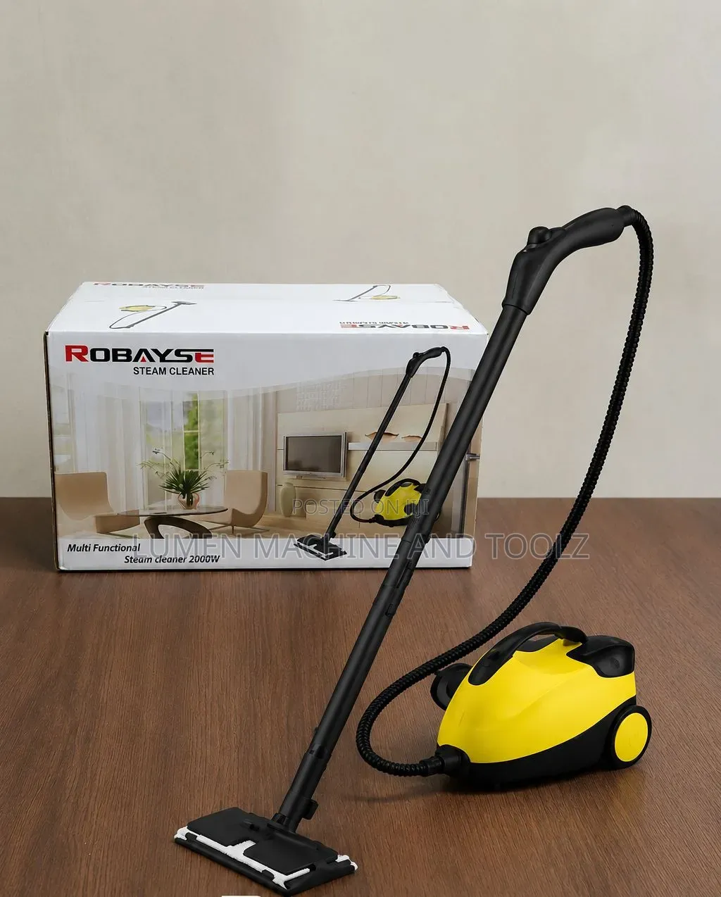 Robayse Multifunctional Steam Cleaner 2000W – Powerful Steam Cleaner