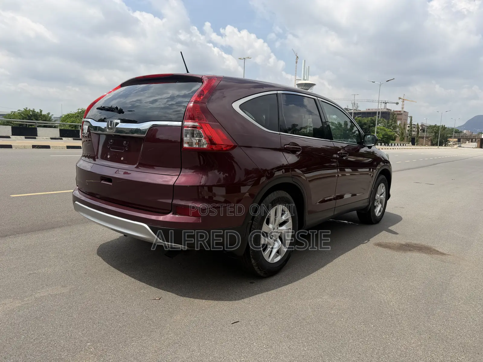 Honda CR-V EX-L 4dr SUV AWD (2.4L 4cyl CVT) 2016 Burgundy