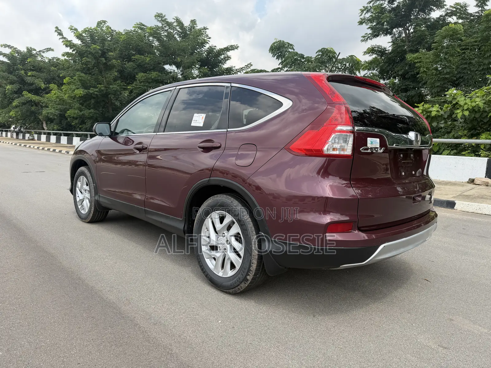 Honda CR-V EX-L 4dr SUV AWD (2.4L 4cyl CVT) 2016 Burgundy