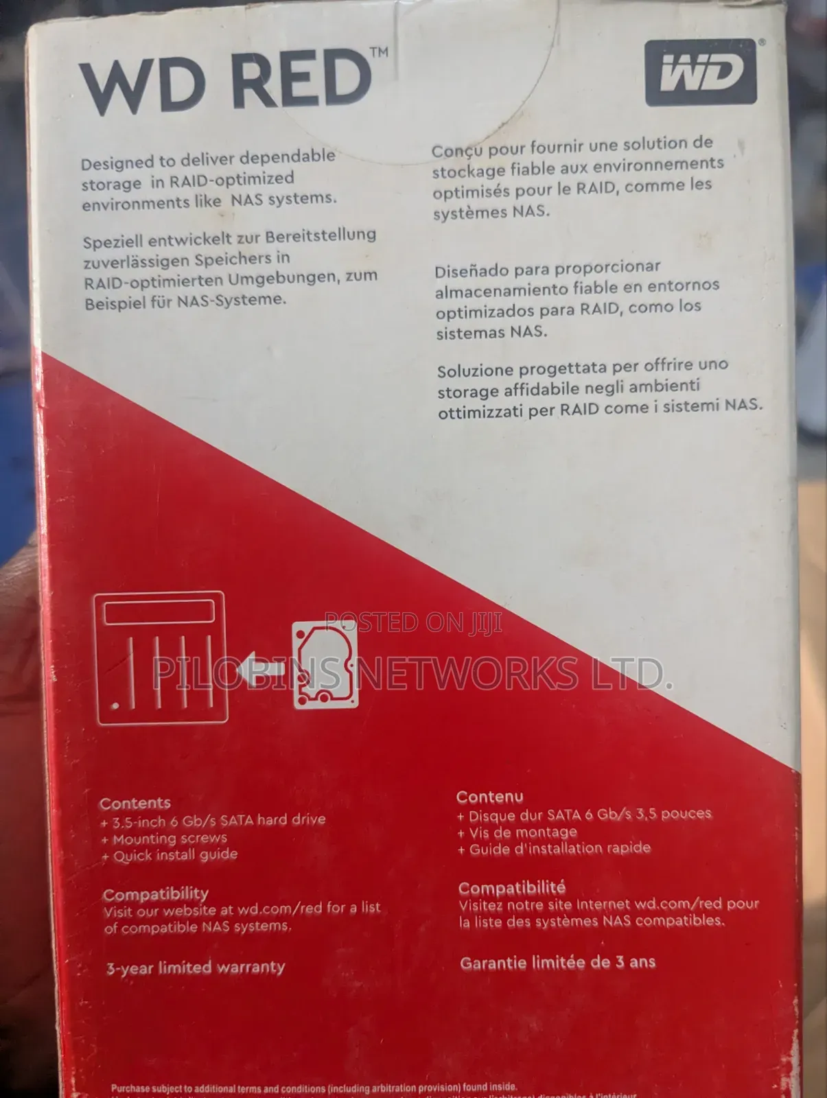 1tb Wd Nas Hard Drive