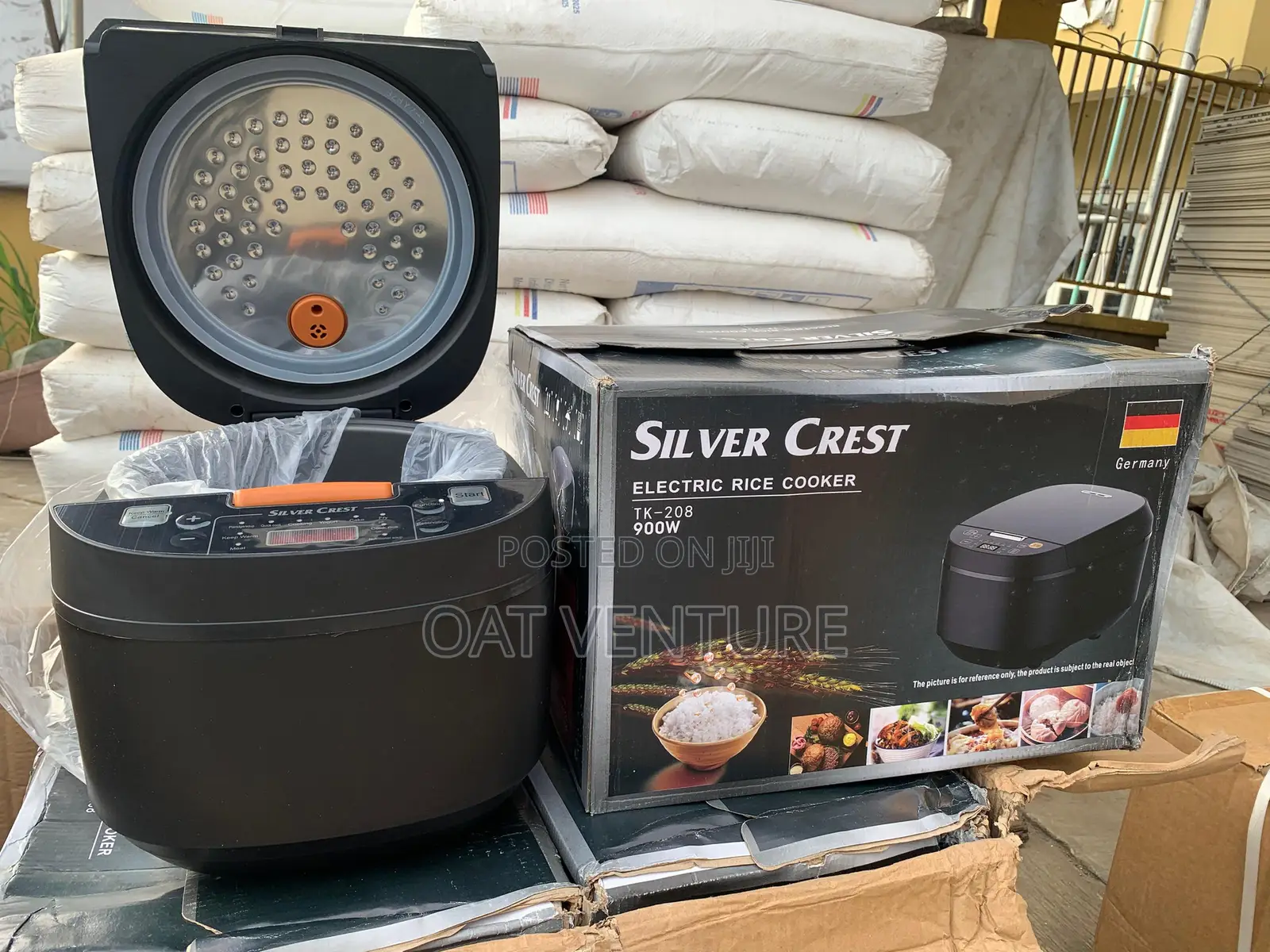 Rand New Silver Crest 900W Digital Smart Electric Rice Cooker