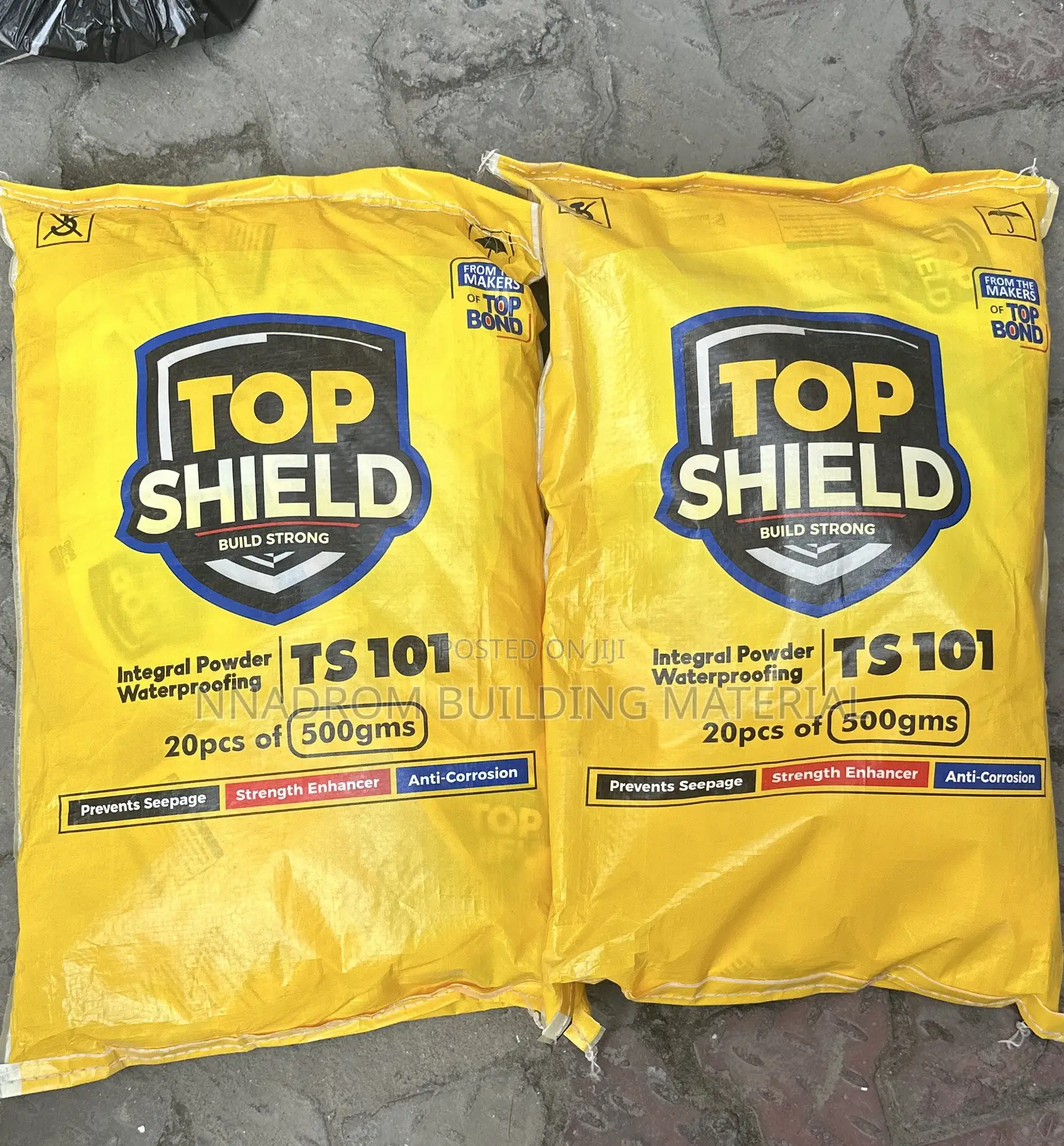 10kg Top Shield TS101 Waterproof Cement (20*500grams)