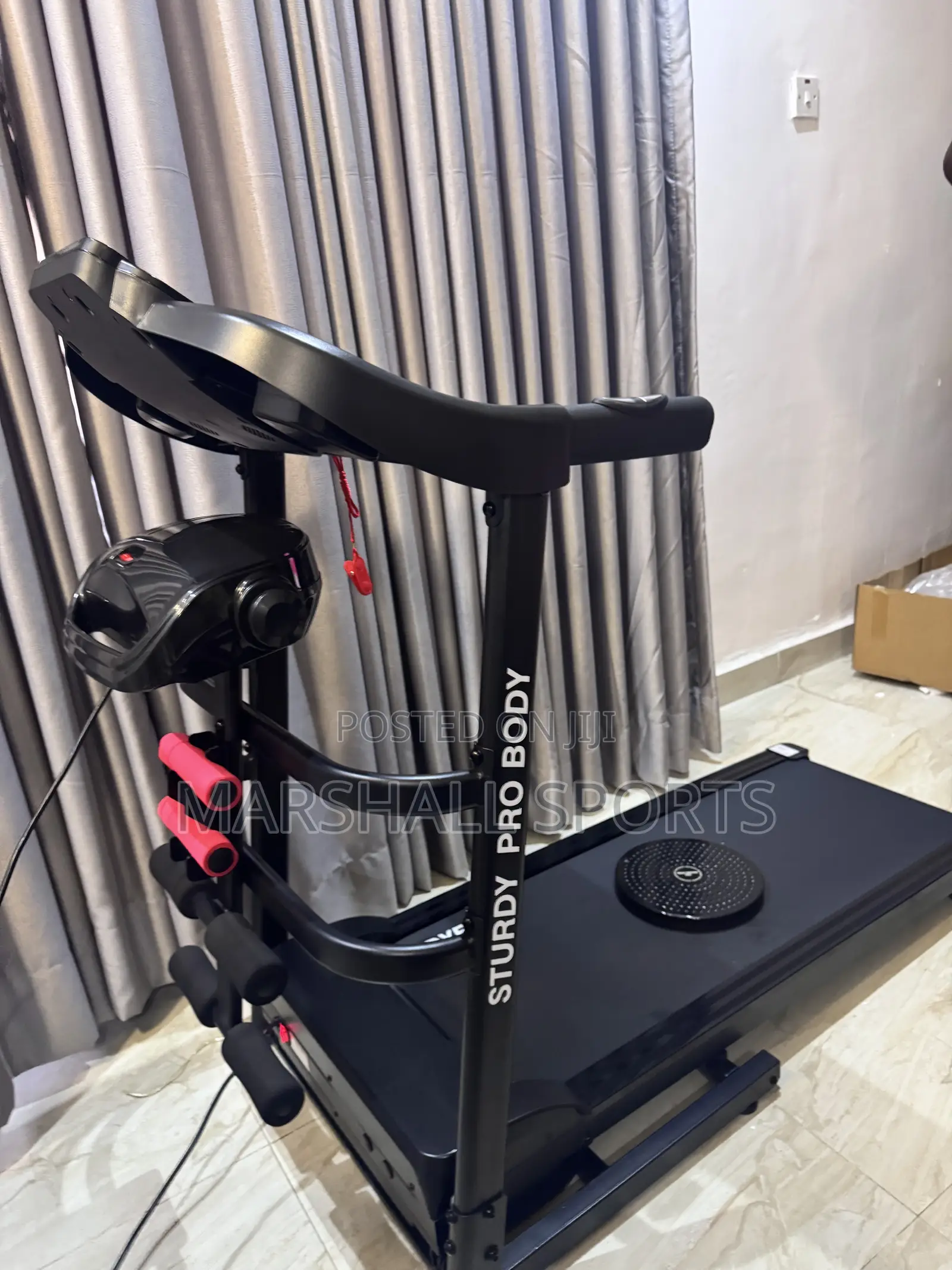 2.5hp Body Fit Treadmill With Incline and Mp3