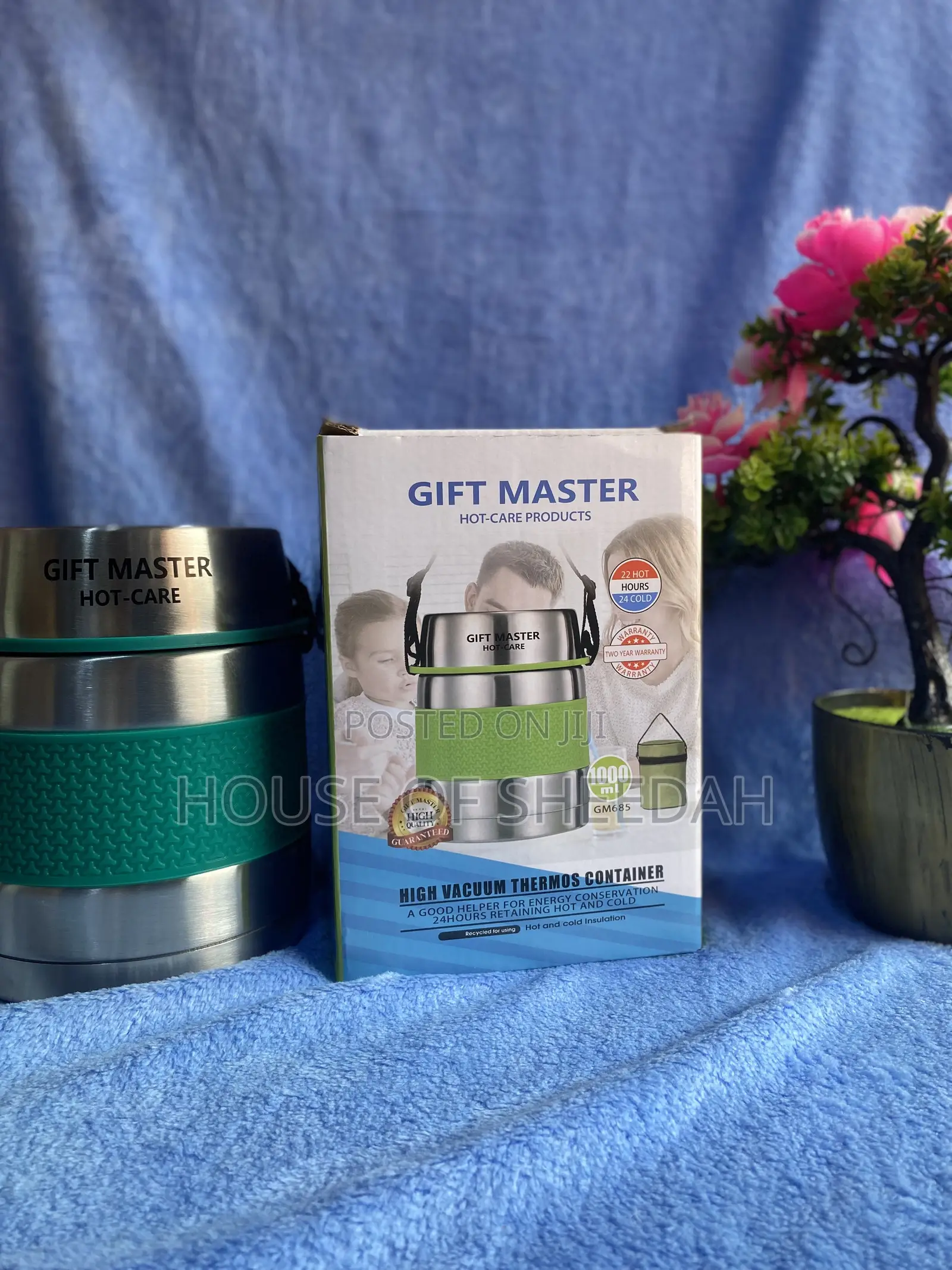 Gift Master Hot-Care 1000ml High Vacuum Thermos Container