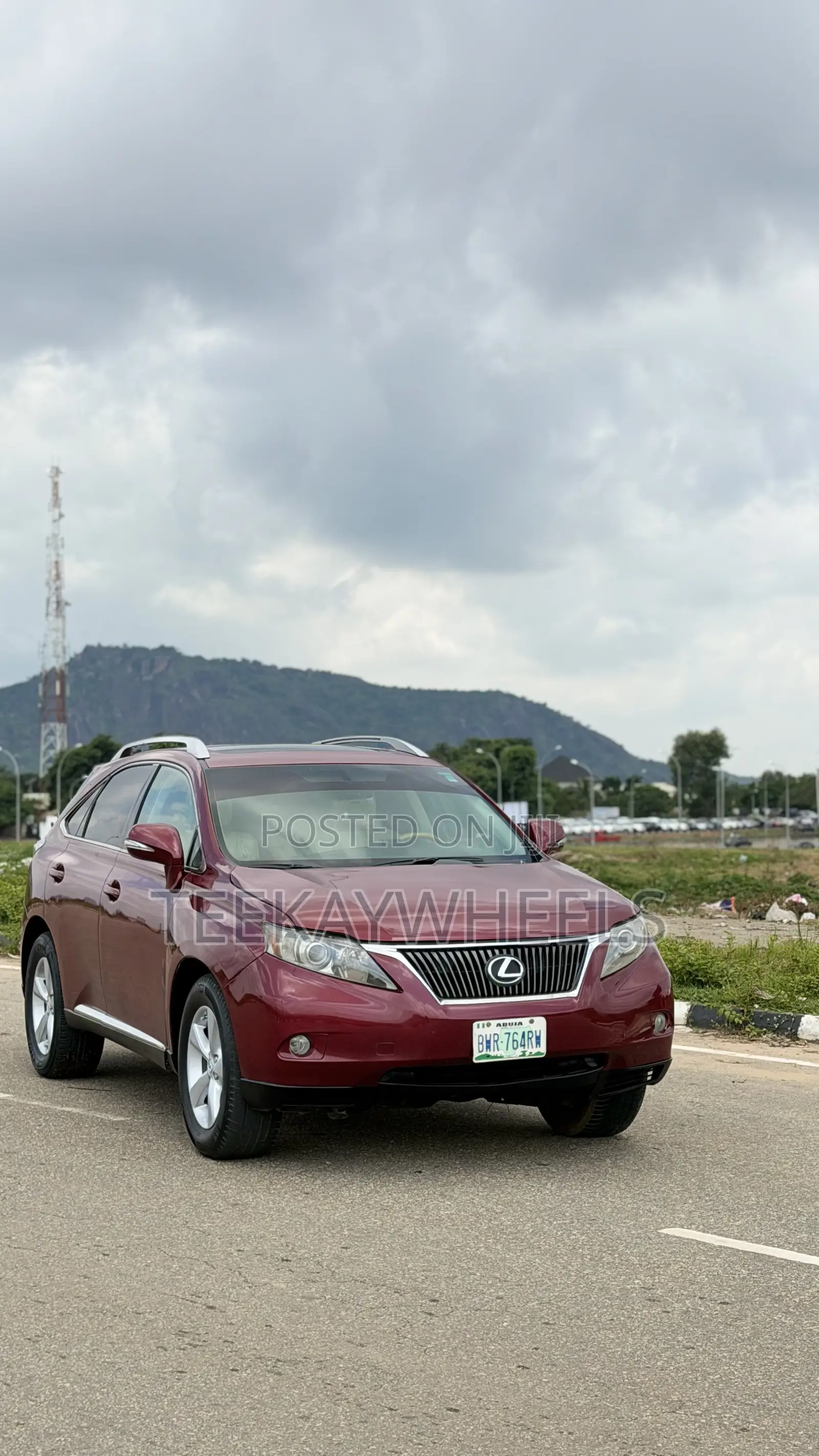 Lexus RX 350 2010 Red