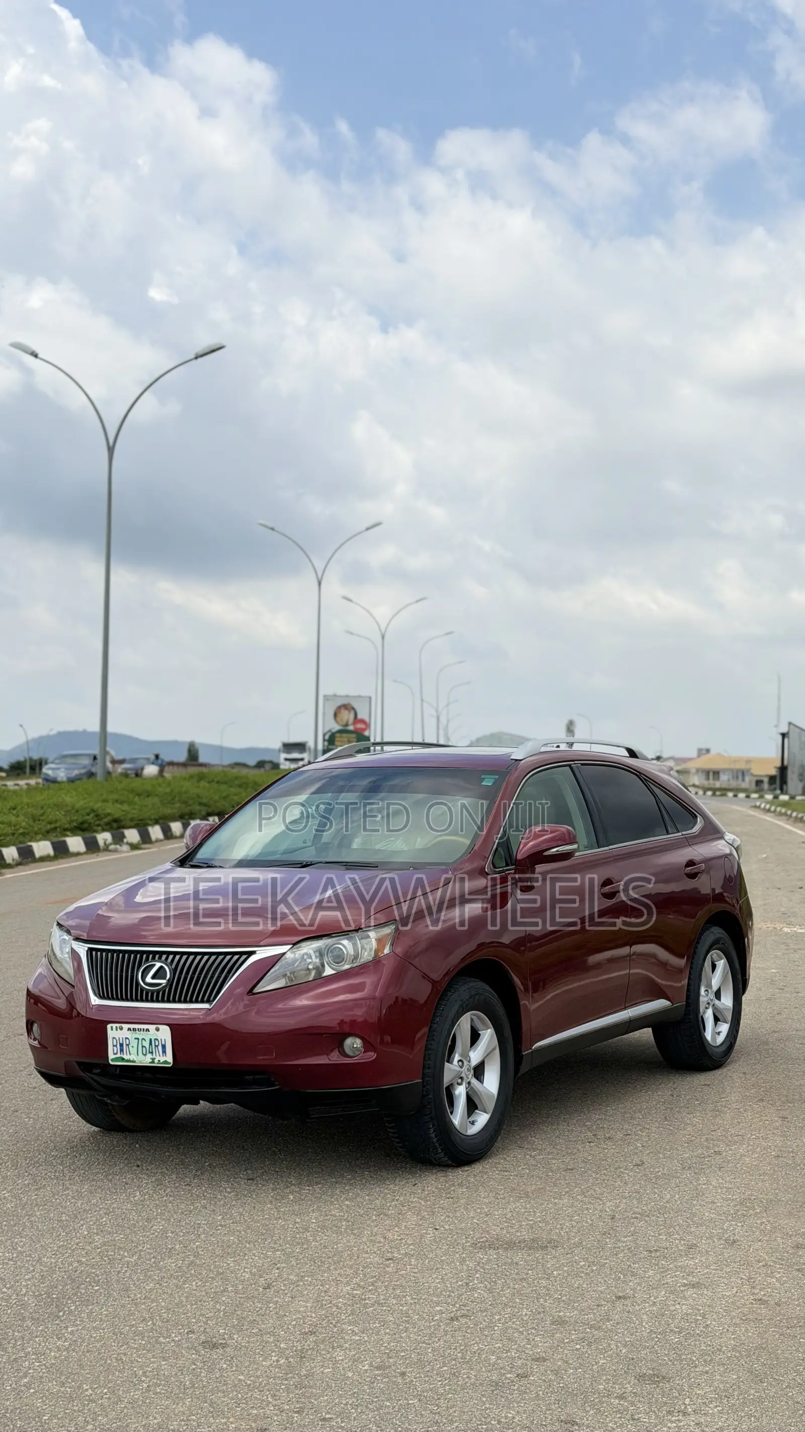 Lexus RX 350 2010 Red