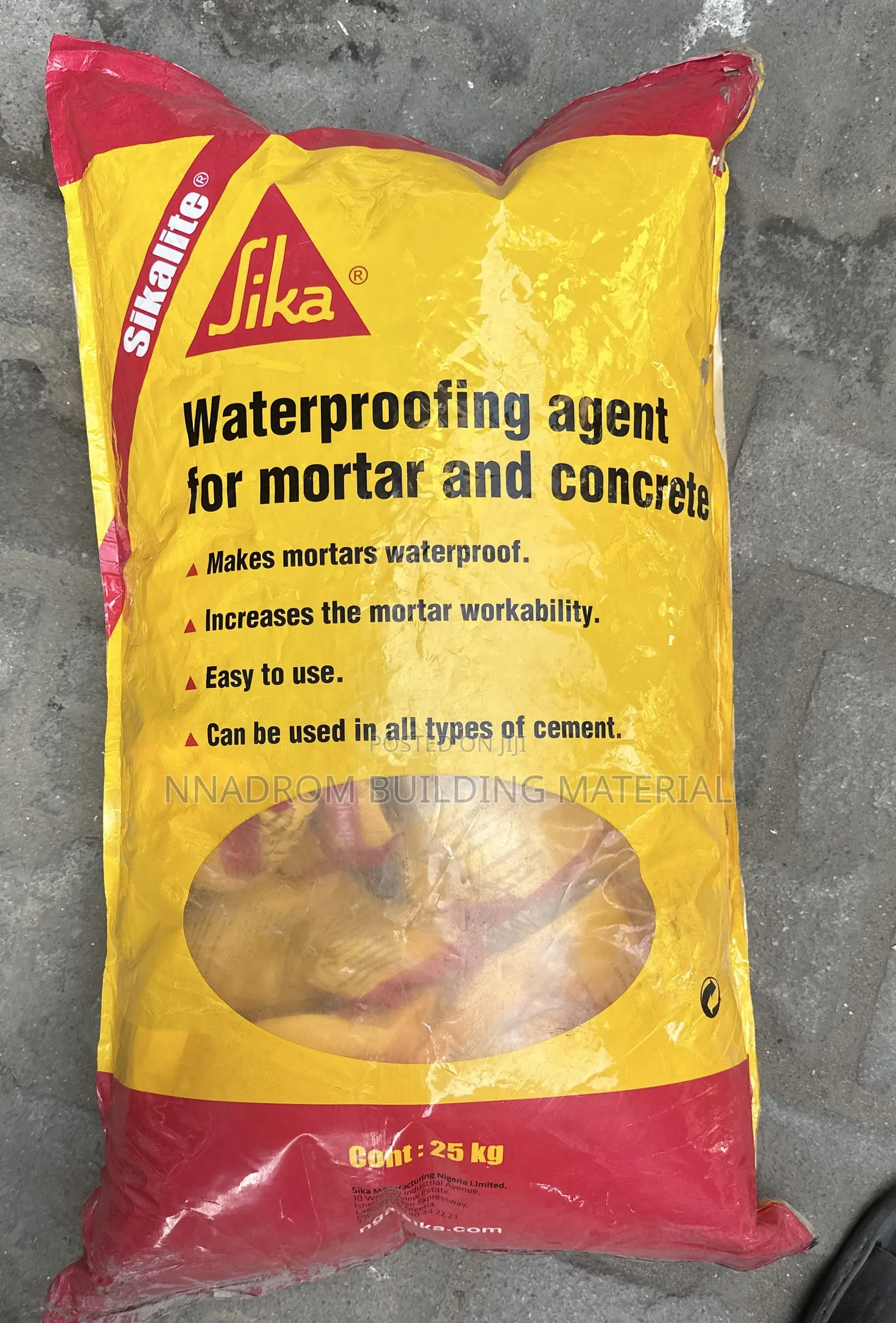 Sika Waterproof Cement for Concrete
