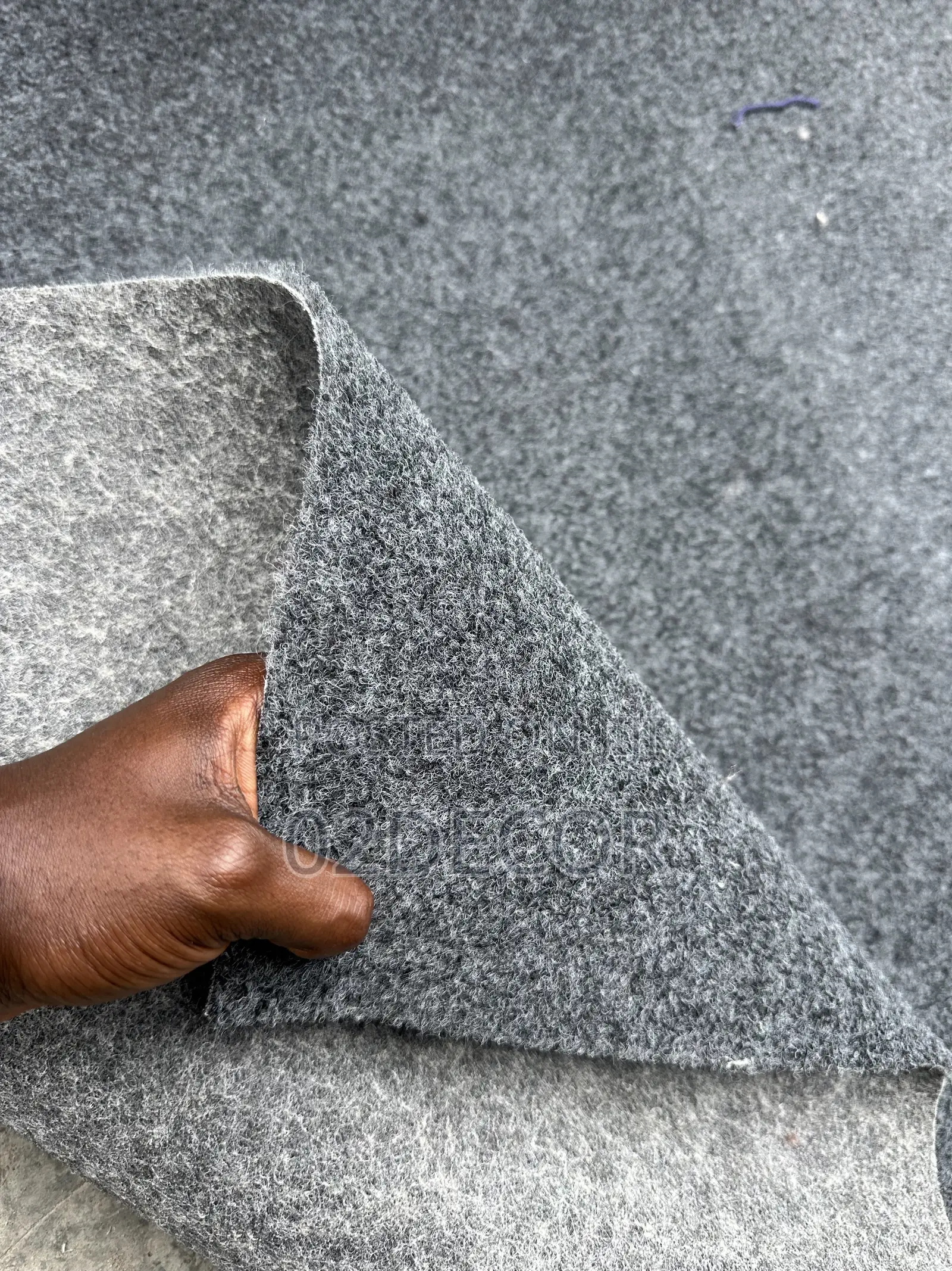 Plain Grey/Ash Color Rug/Carpet (We Sell Per Sqm)