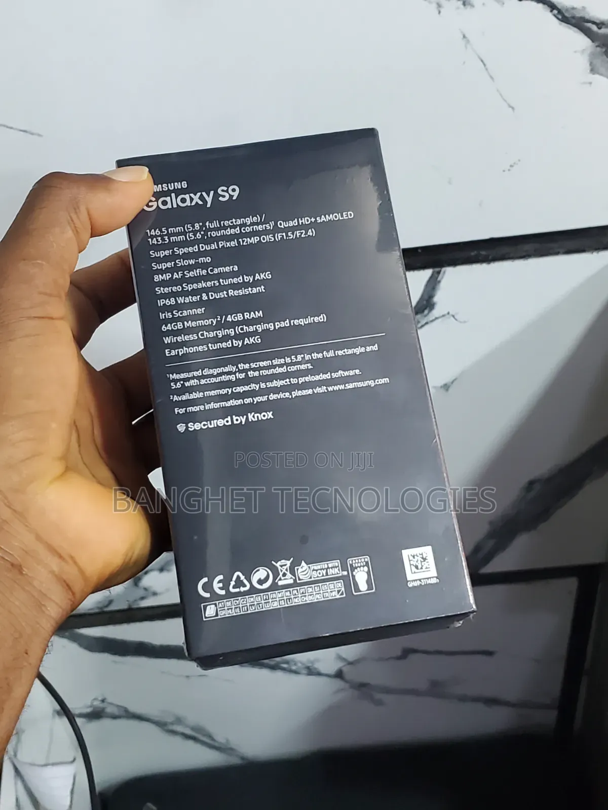 New Samsung Galaxy S9 64 GB Purple