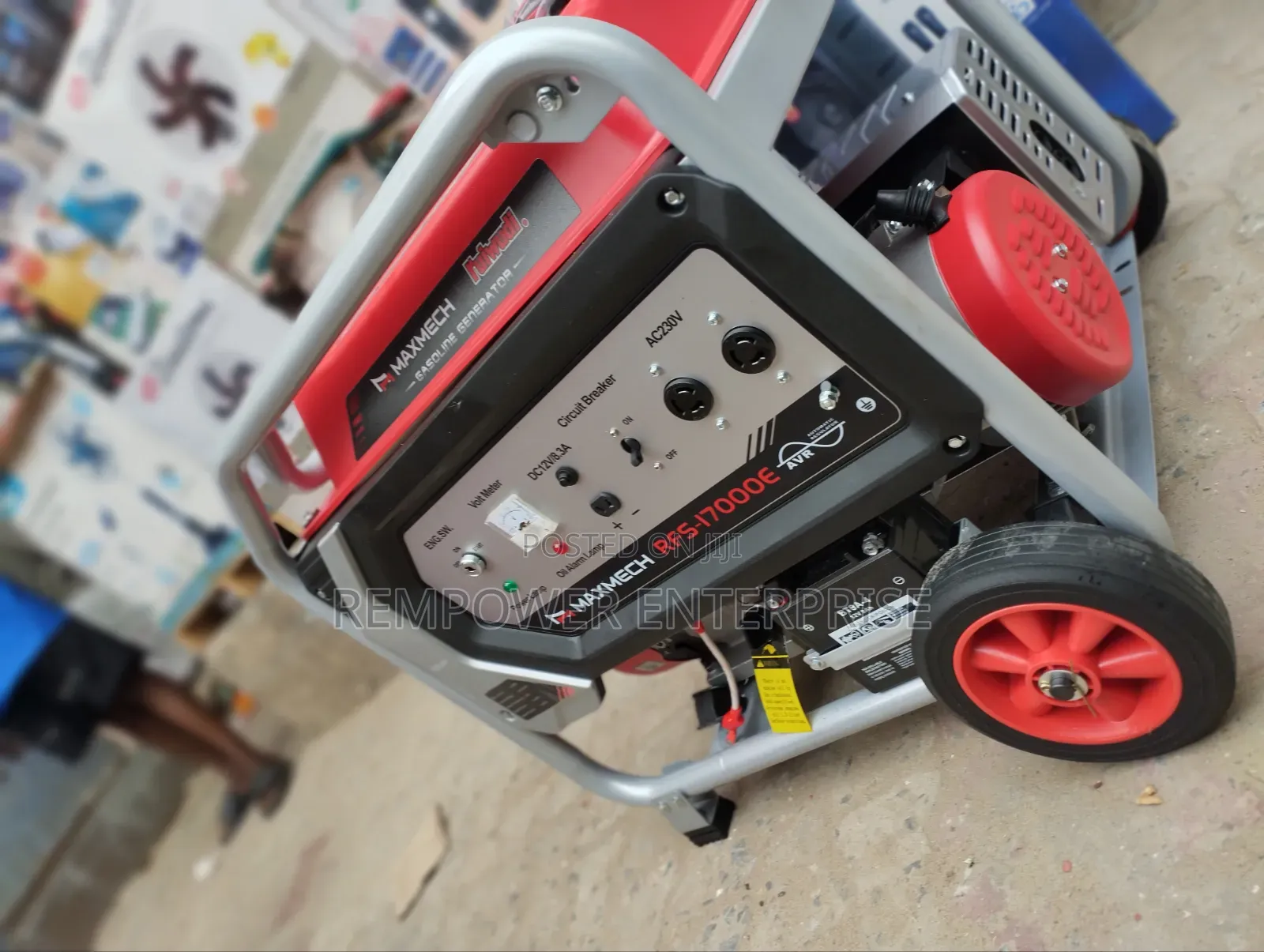 ¥¥ Maxmech 15kva Single Phase Generator