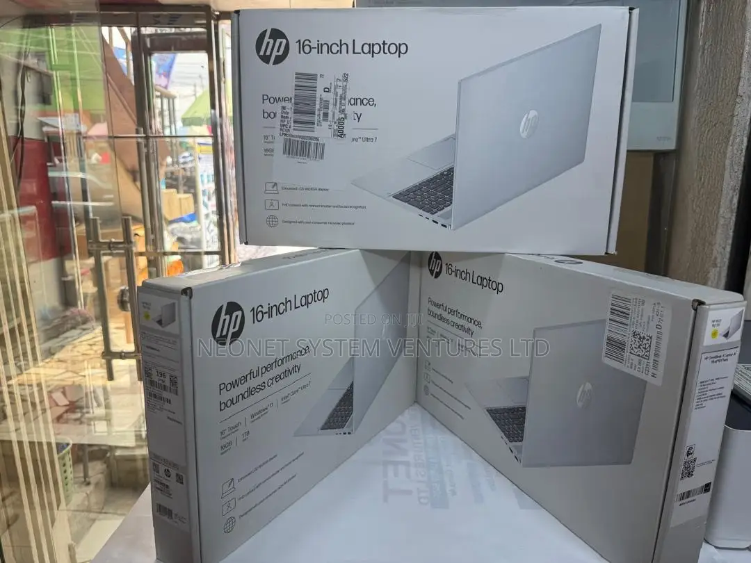 New Laptop HP OmniBook 5 16" 16GB Intel Core Ultra 7 SSD 1T