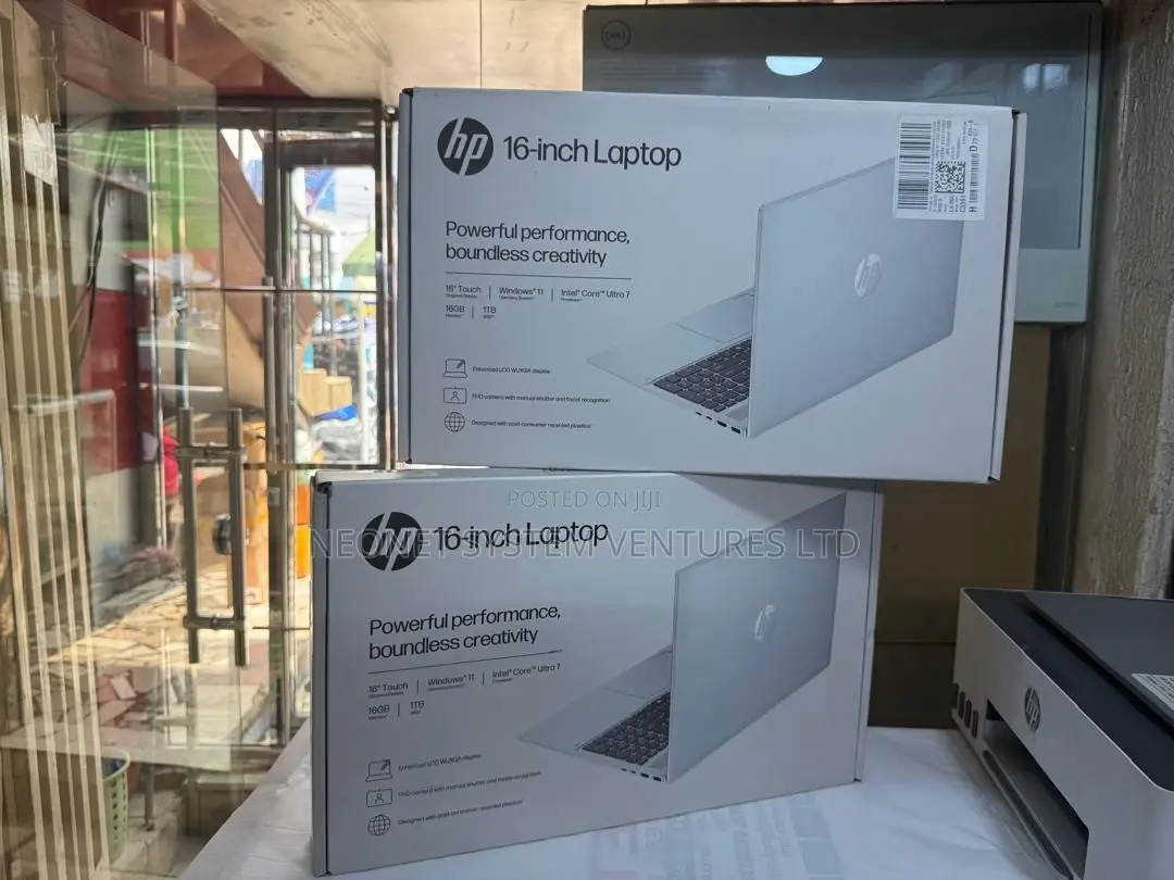 New Laptop HP OmniBook 5 16" 16GB Intel Core Ultra 7 SSD 1T