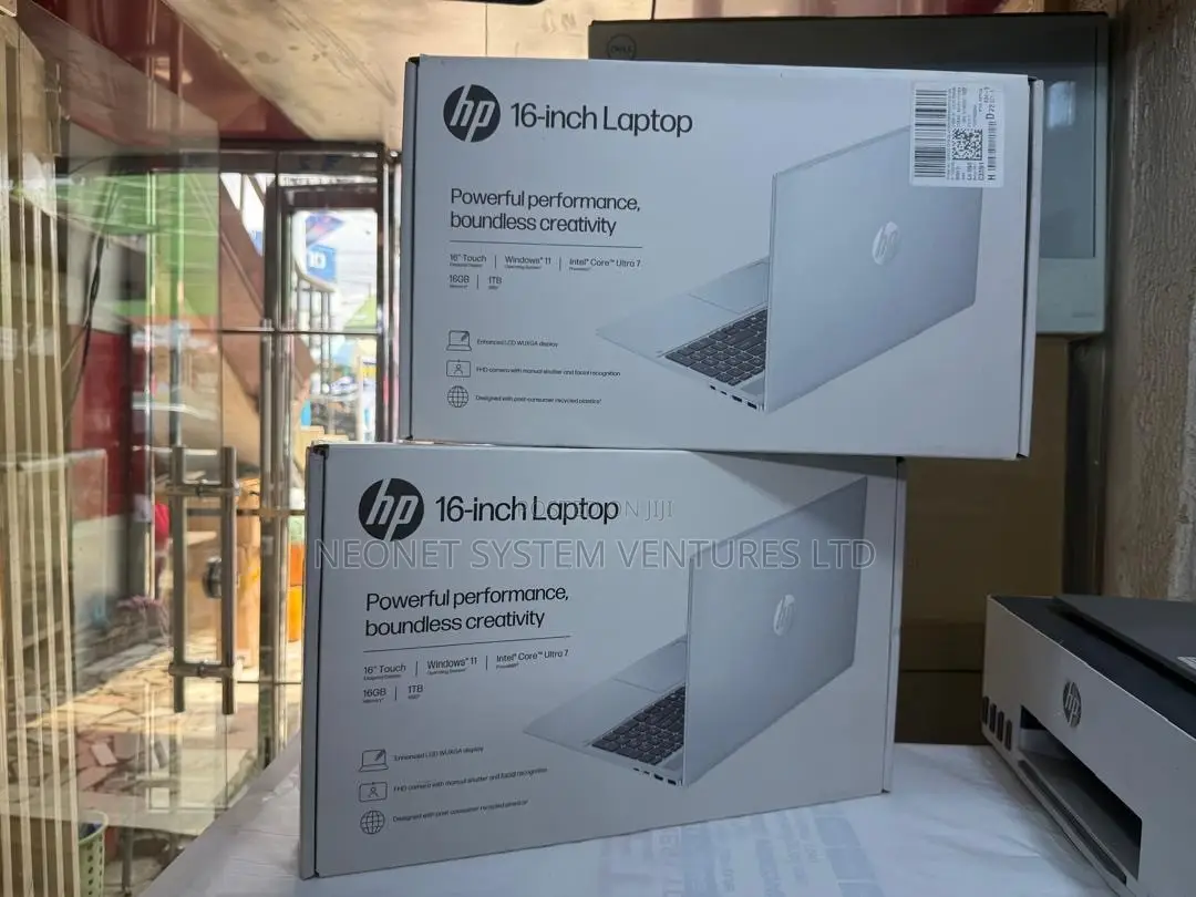 New Laptop HP OmniBook 5 16" 16GB Intel Core Ultra 7 SSD 1T