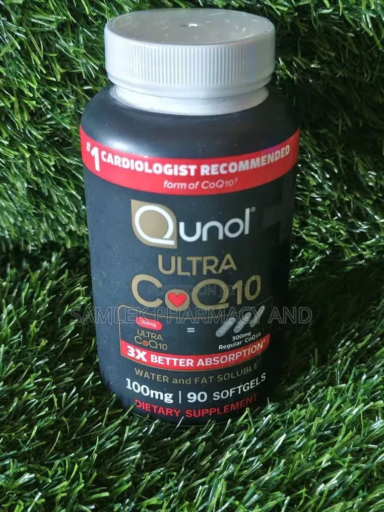 Qunol Ultra CoQ10 100mg,3 Times Better Absorption, 90 Softgel