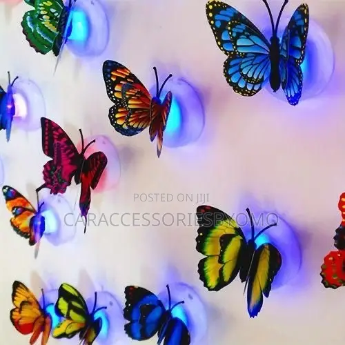 Butterfly LED Light Night Wall Stickers