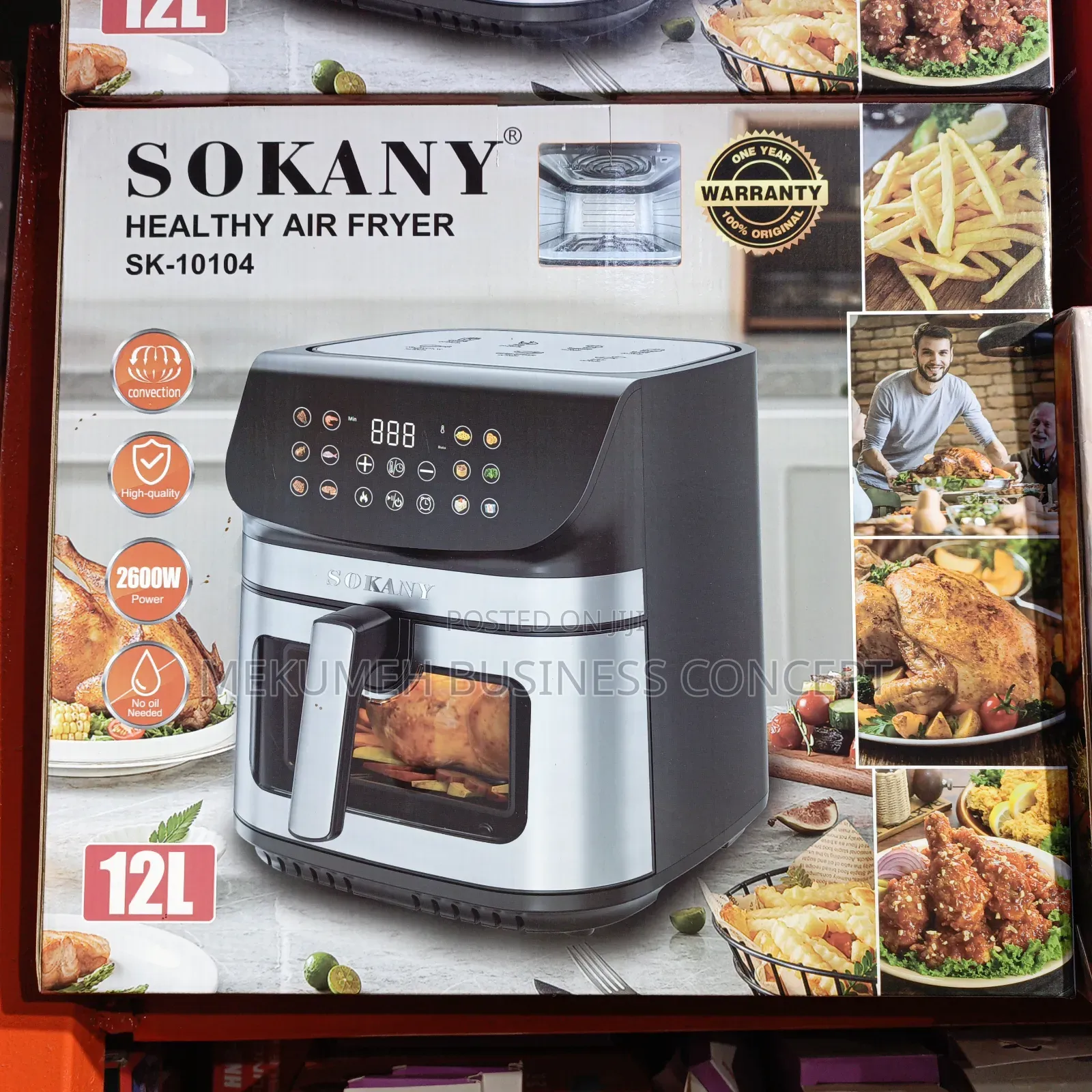 Sokany Healthy Air Fryer (SK-10104)
