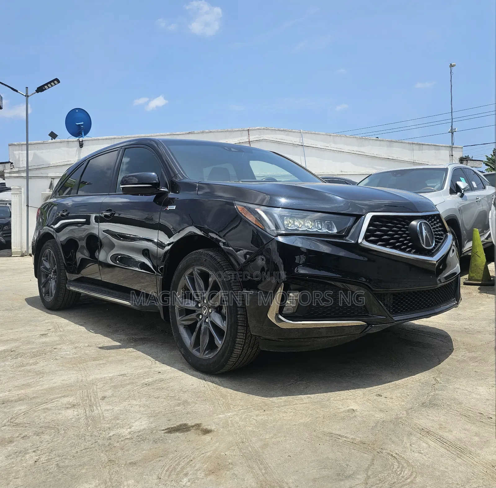 Acura MDX Tech & A-Spec Pkgs SH-AWD 2019 Black
