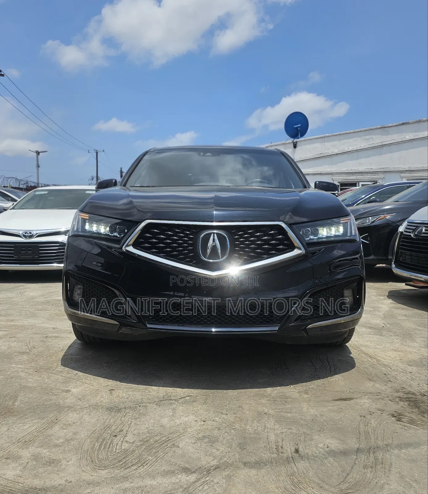 Acura MDX Tech & A-Spec Pkgs SH-AWD 2019 Black
