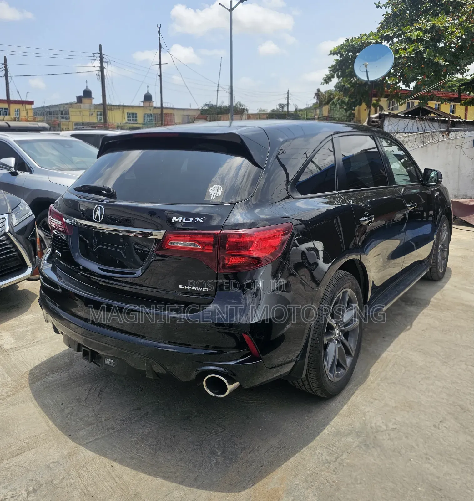 Acura MDX Tech & A-Spec Pkgs SH-AWD 2019 Black