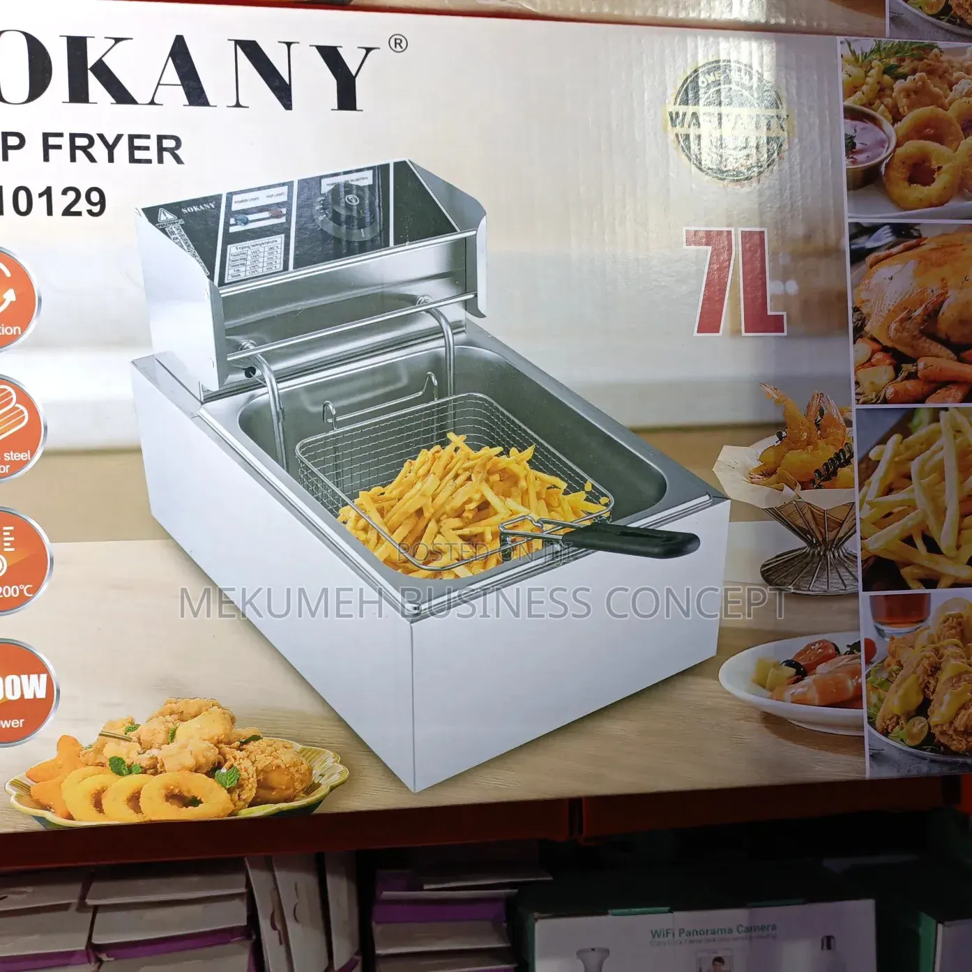 7 Litres Sokany Deep Fryer 2000W (SK-10129)