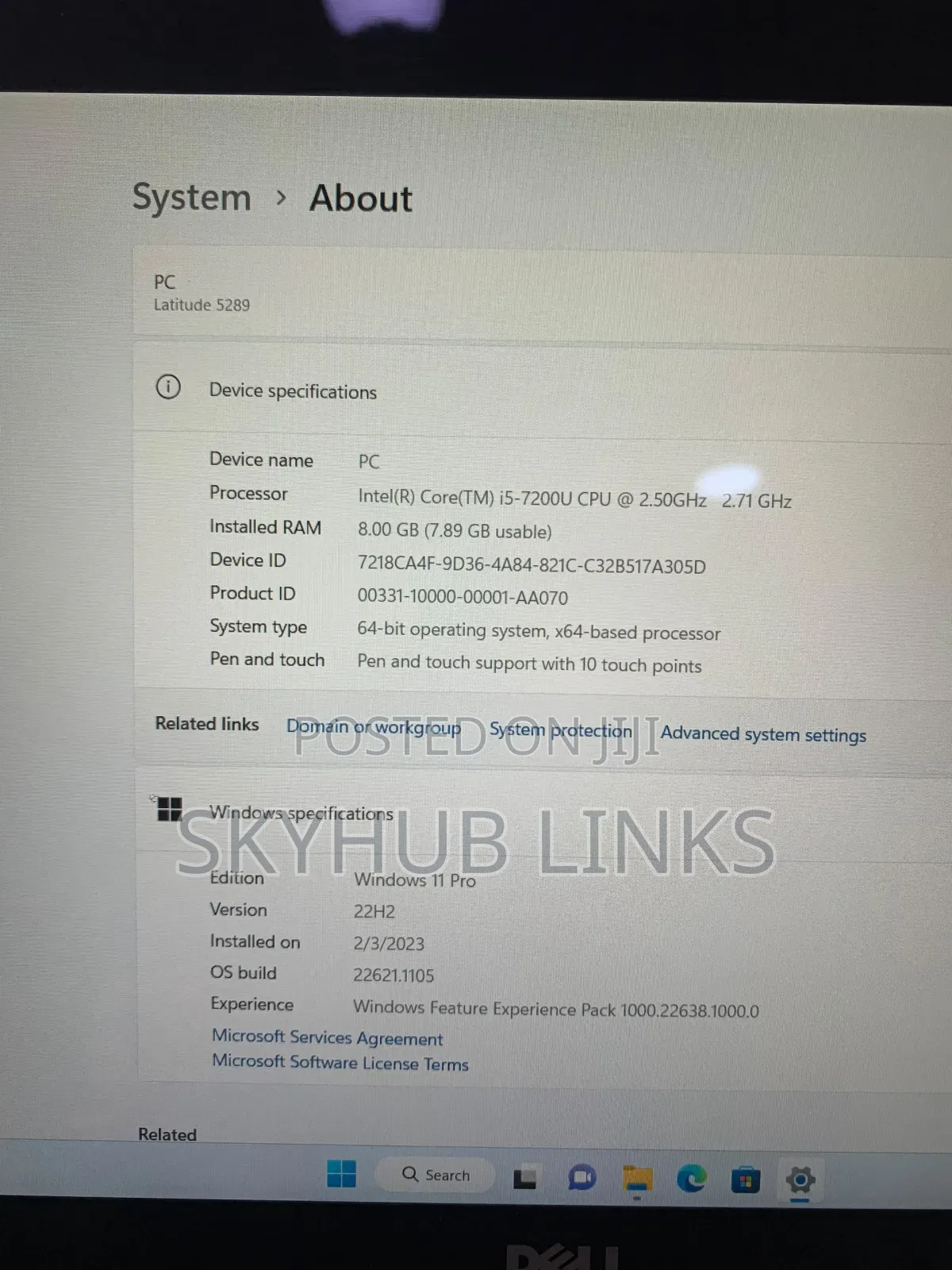 Laptop Dell Latitude 5289 2-in-1 8GB Intel Core i5 SSD 256GB
