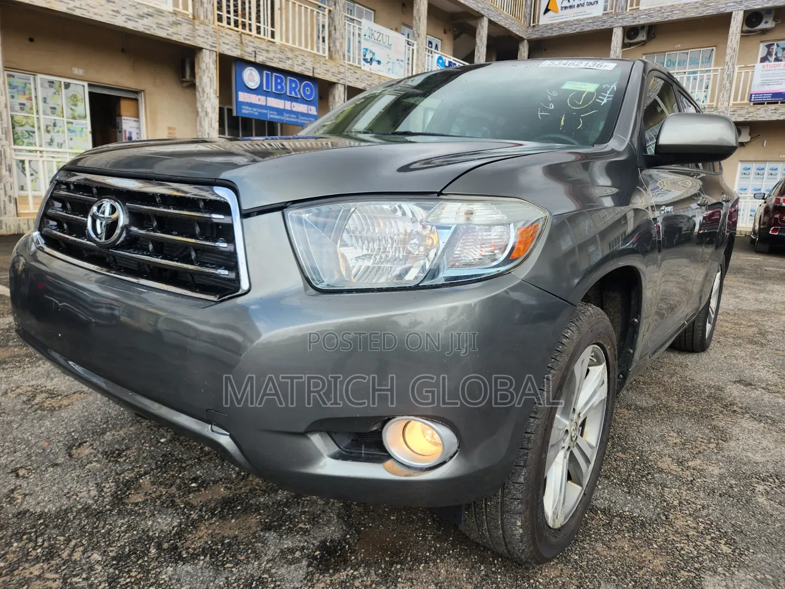 Toyota Highlander Sport 2008 Gray