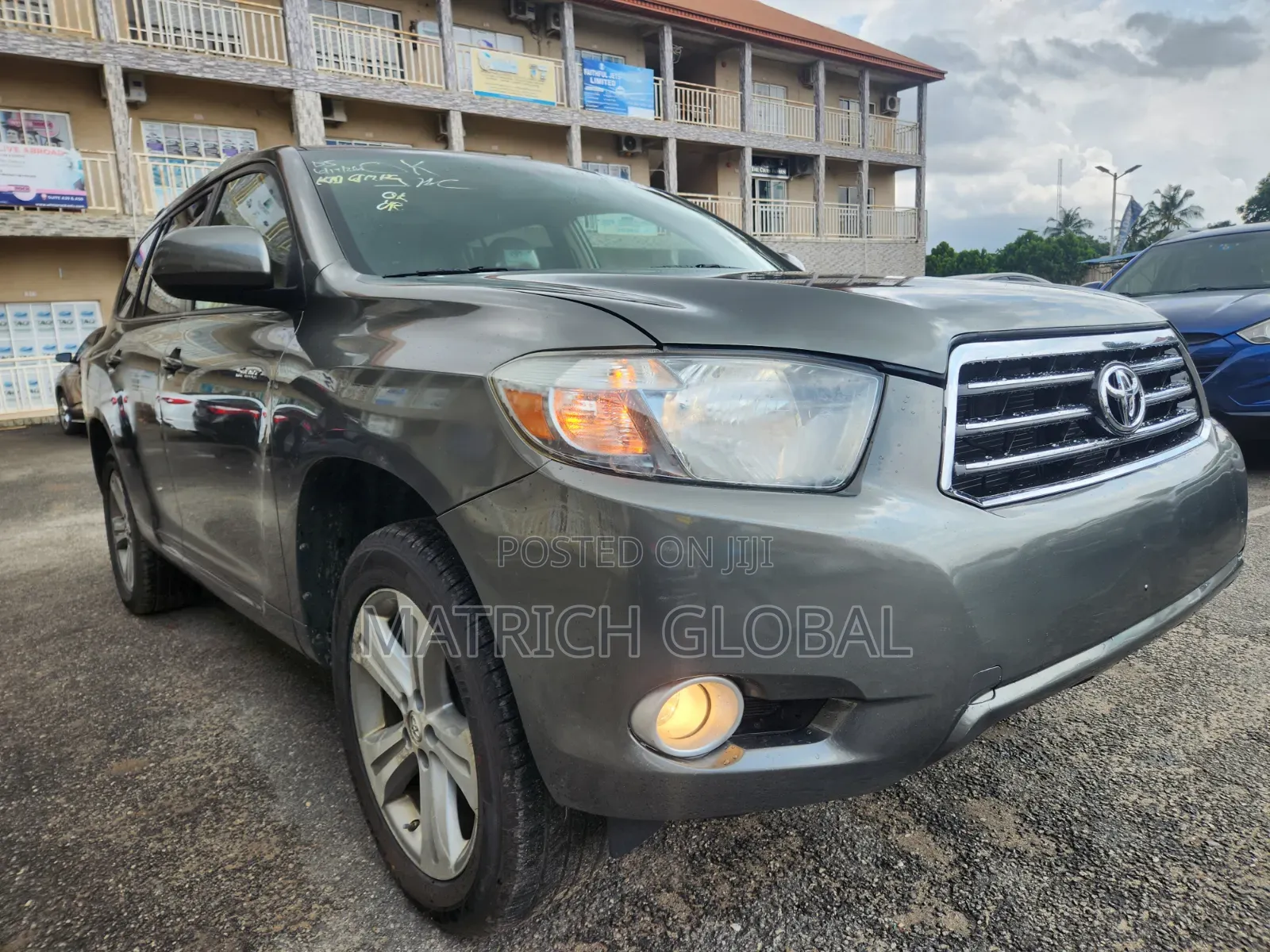 Toyota Highlander Sport 2008 Gray