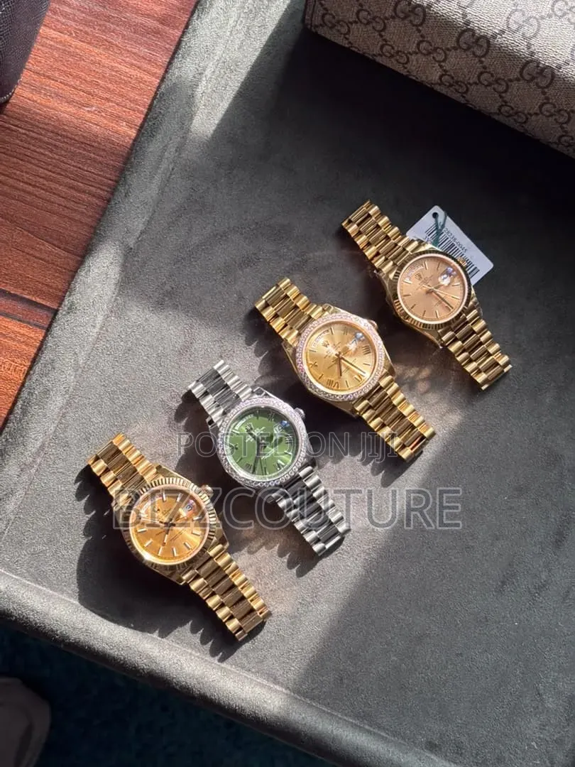 Original ROLEX DAY-DATE Gold Chain Watch 100% AUTHENTIC GUARANTEED