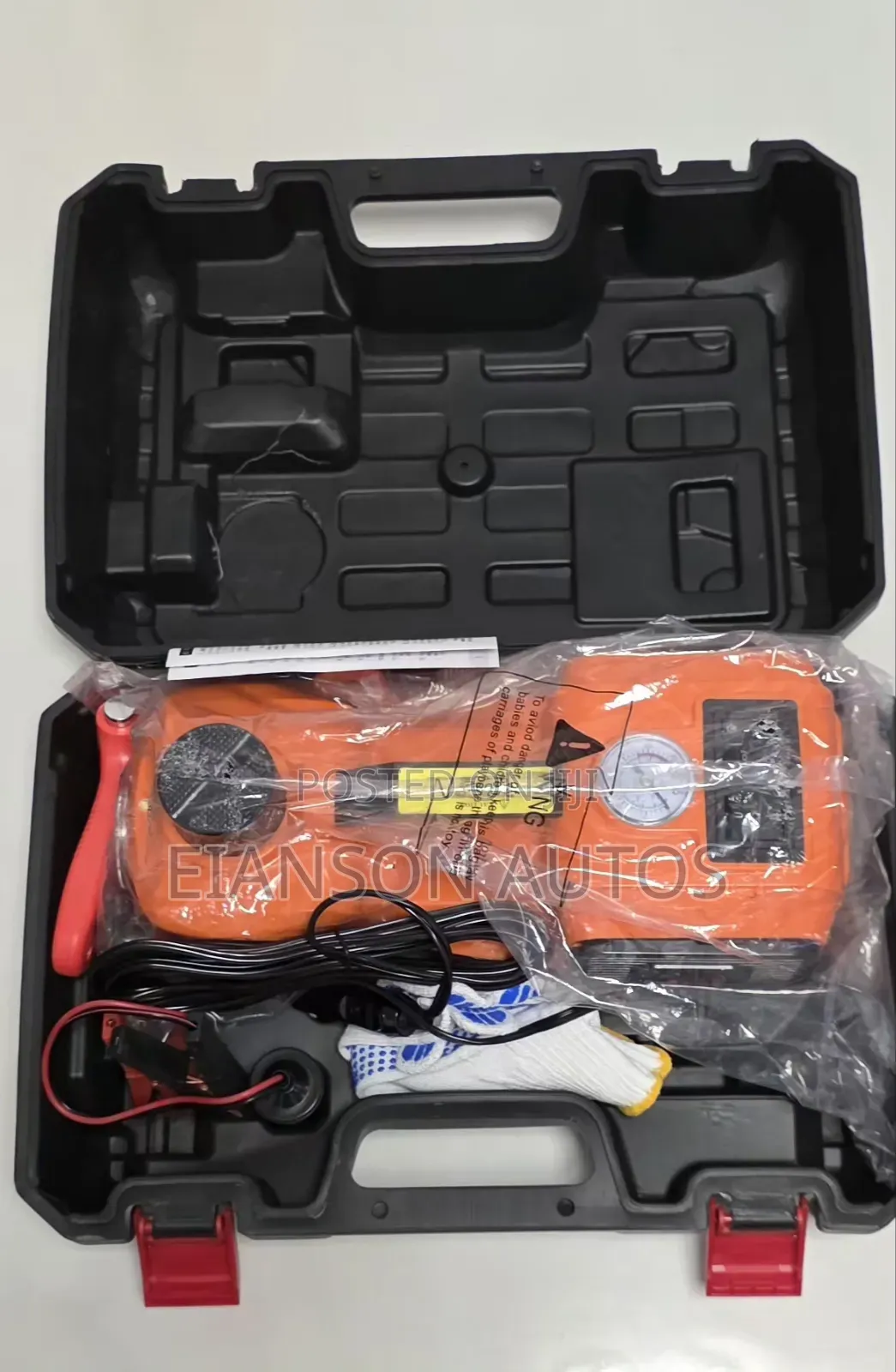 Car Pump and Car Starter With Powerbank