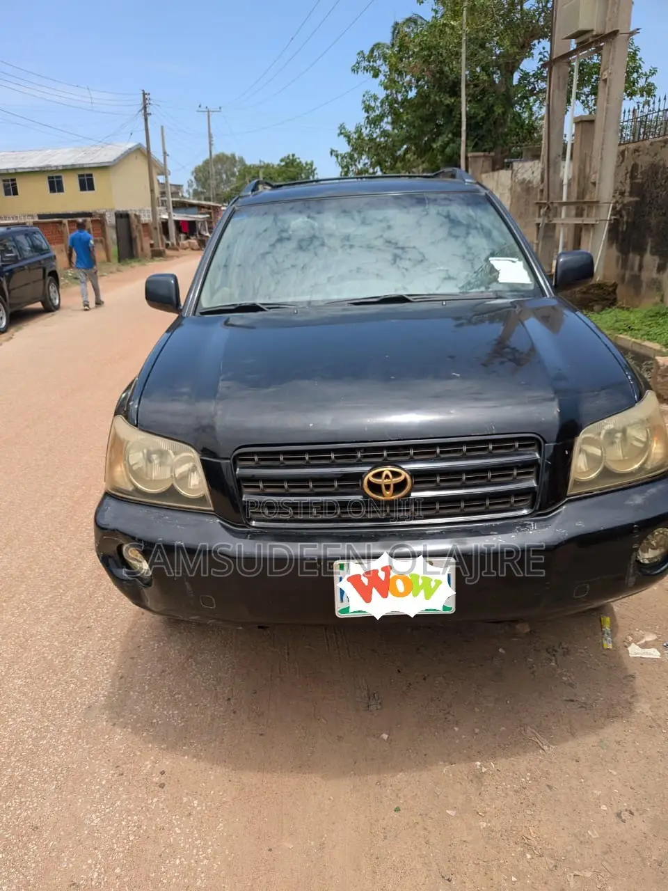 Toyota Highlander 2004 Black
