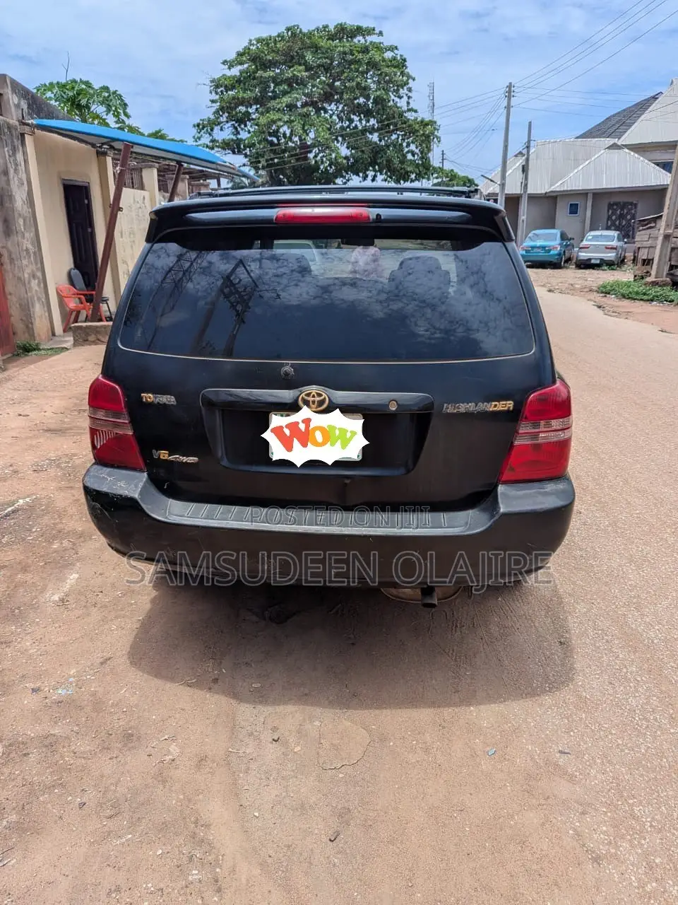 Toyota Highlander 2004 Black