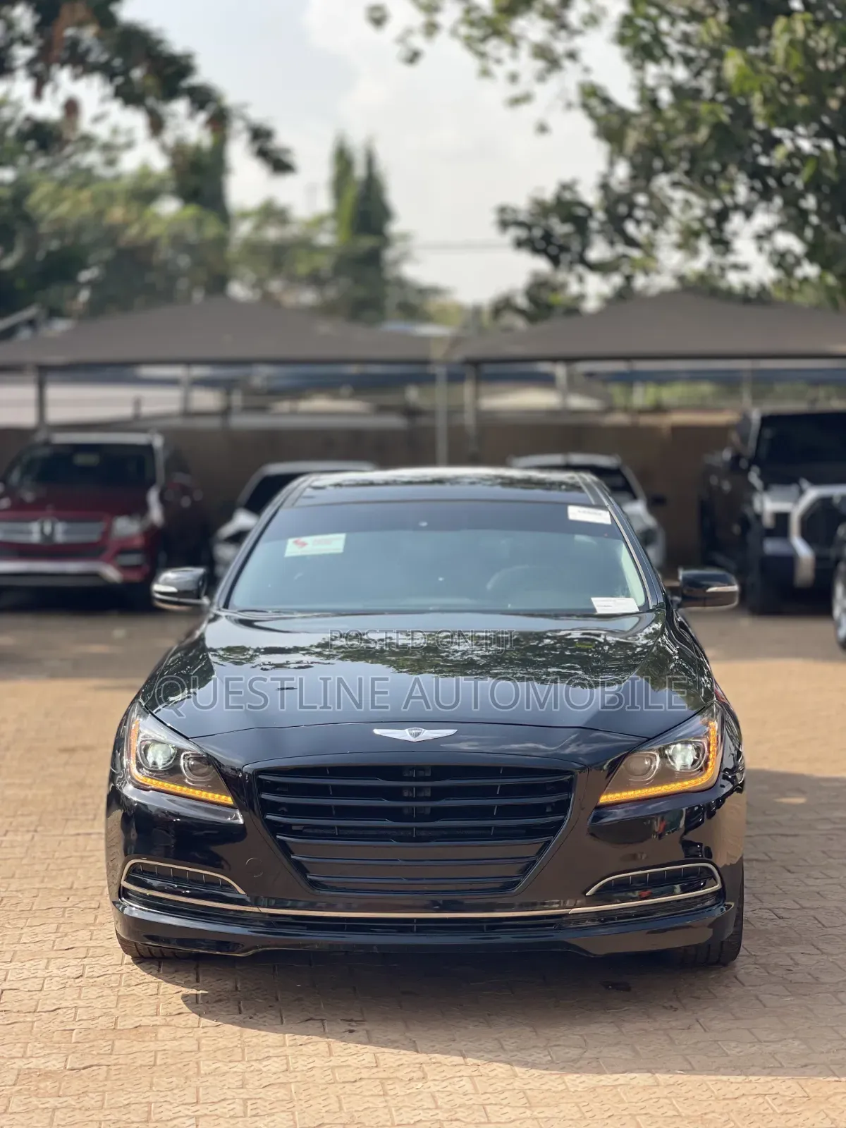Genesis G80 2016 Black