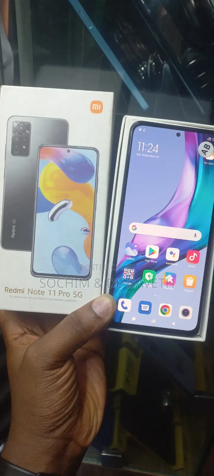 Xiaomi Redmi Note 11 Pro 5G 128 GB Black